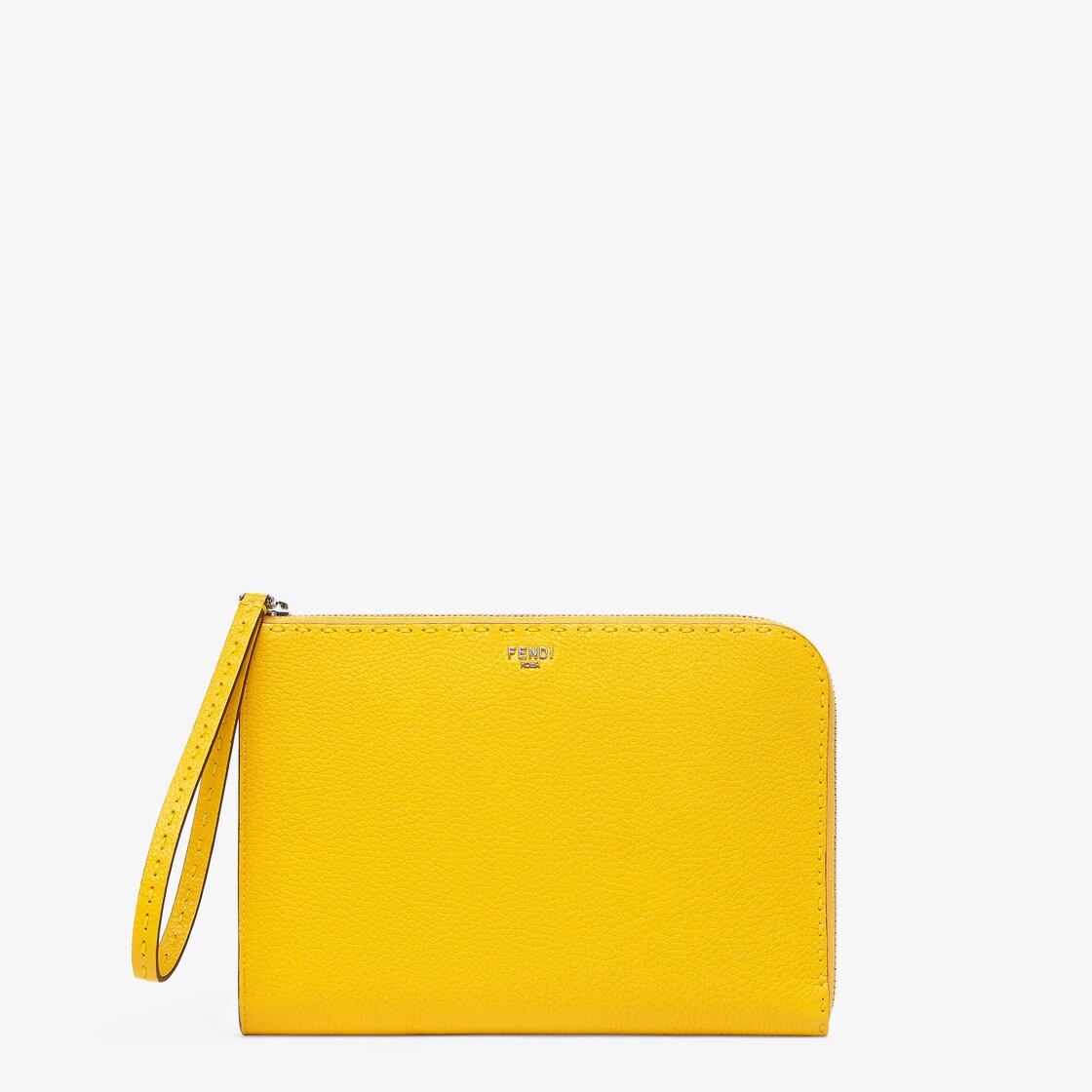 Fendi yellow wallet online