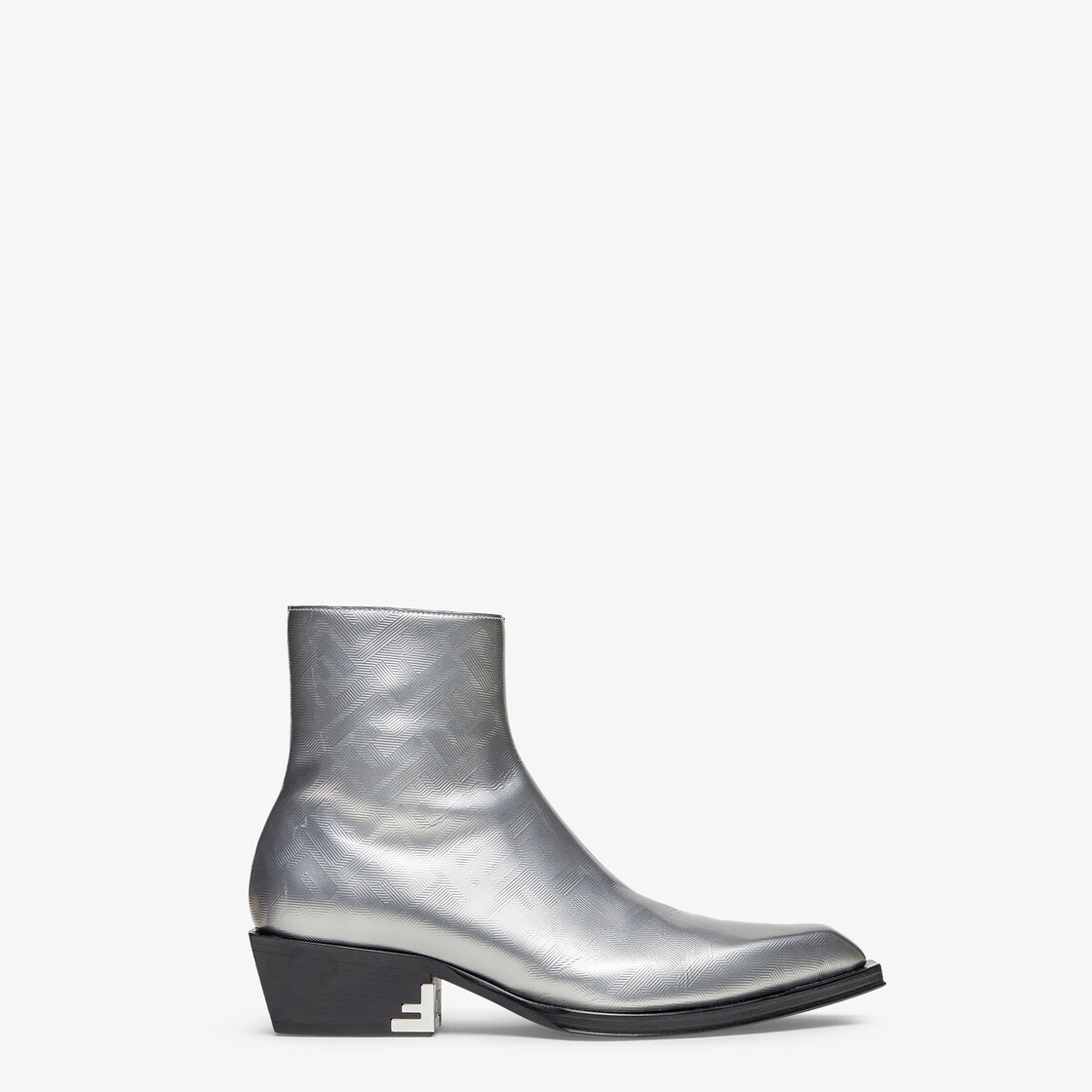 Fendi shop silver shoes