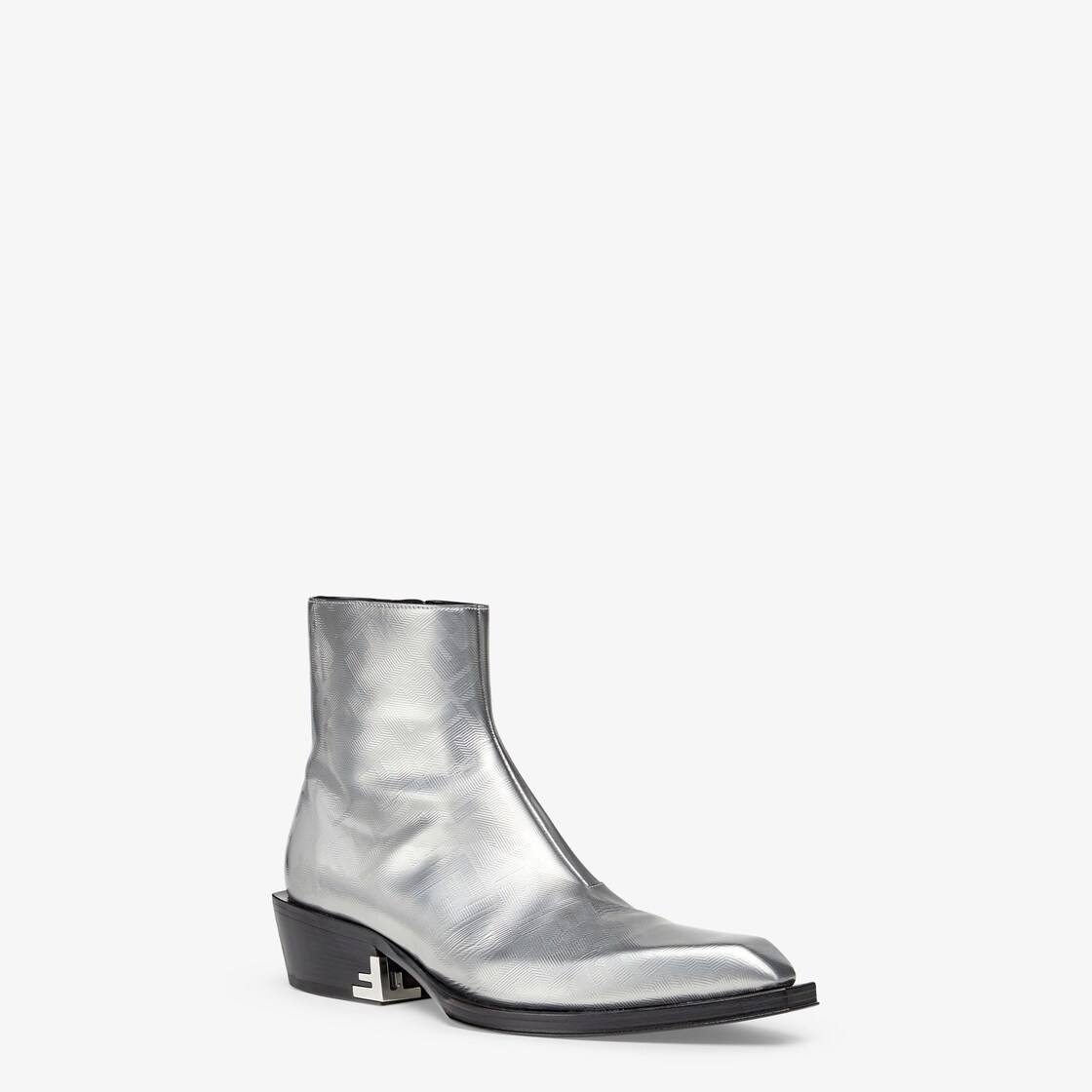 Fendi shop silver boots