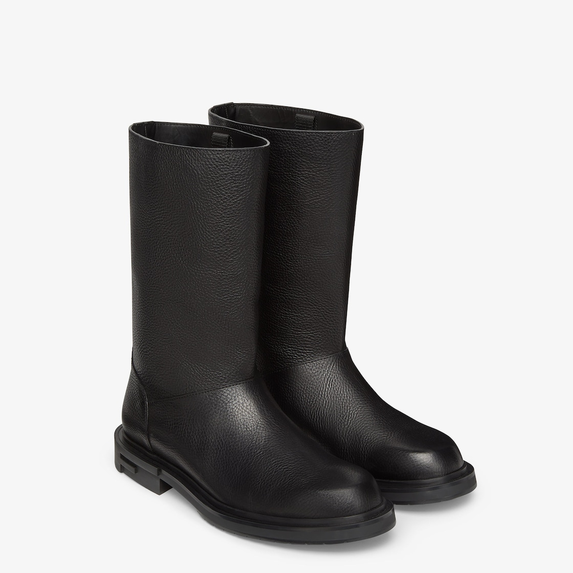 Fendi Frame Boots Leather Black | Fendi