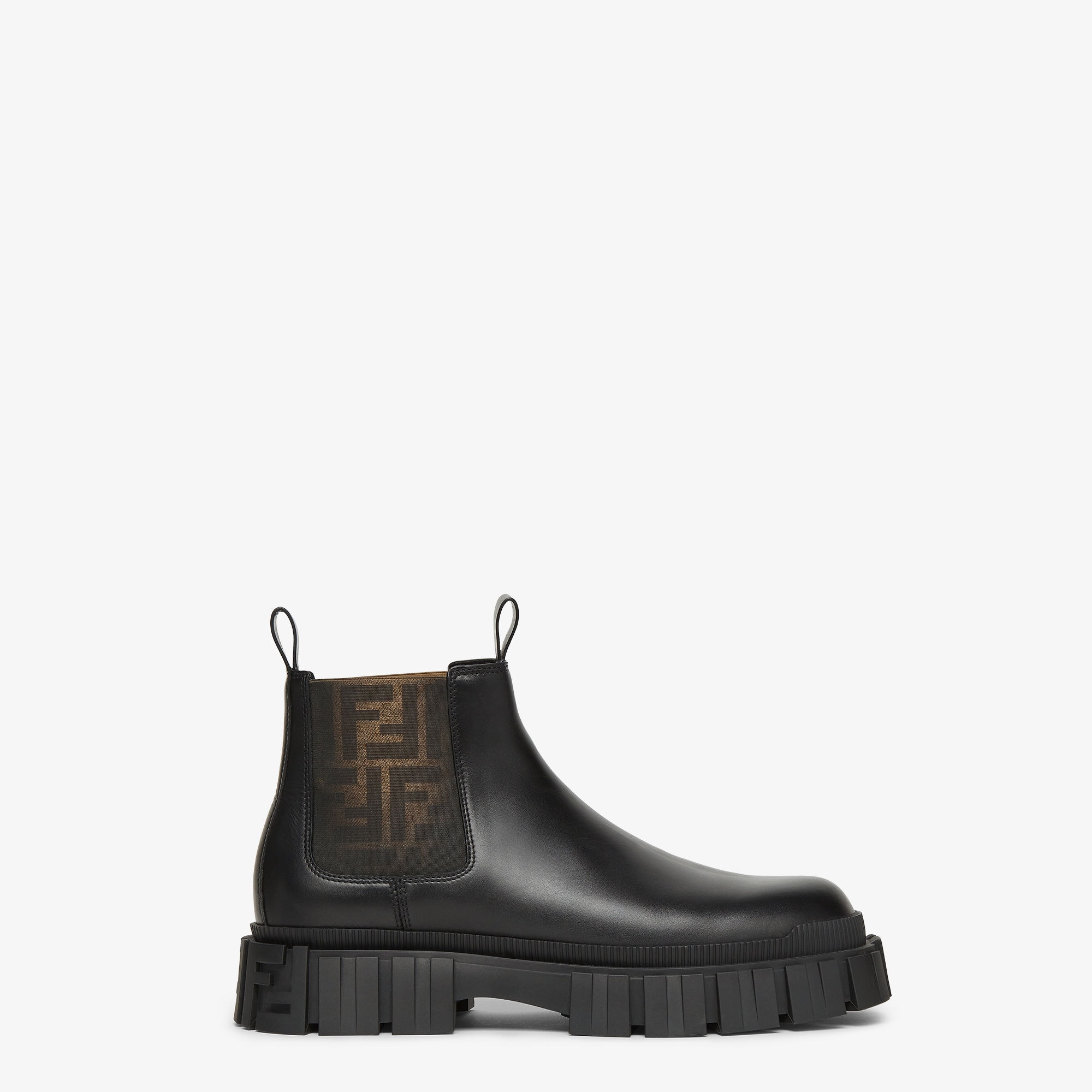 フェンディ フォース チェルシーブーツ レザー ブラック | Fendi フェンディ フォース チェルシーブーツ レザー ブラック | Fendi