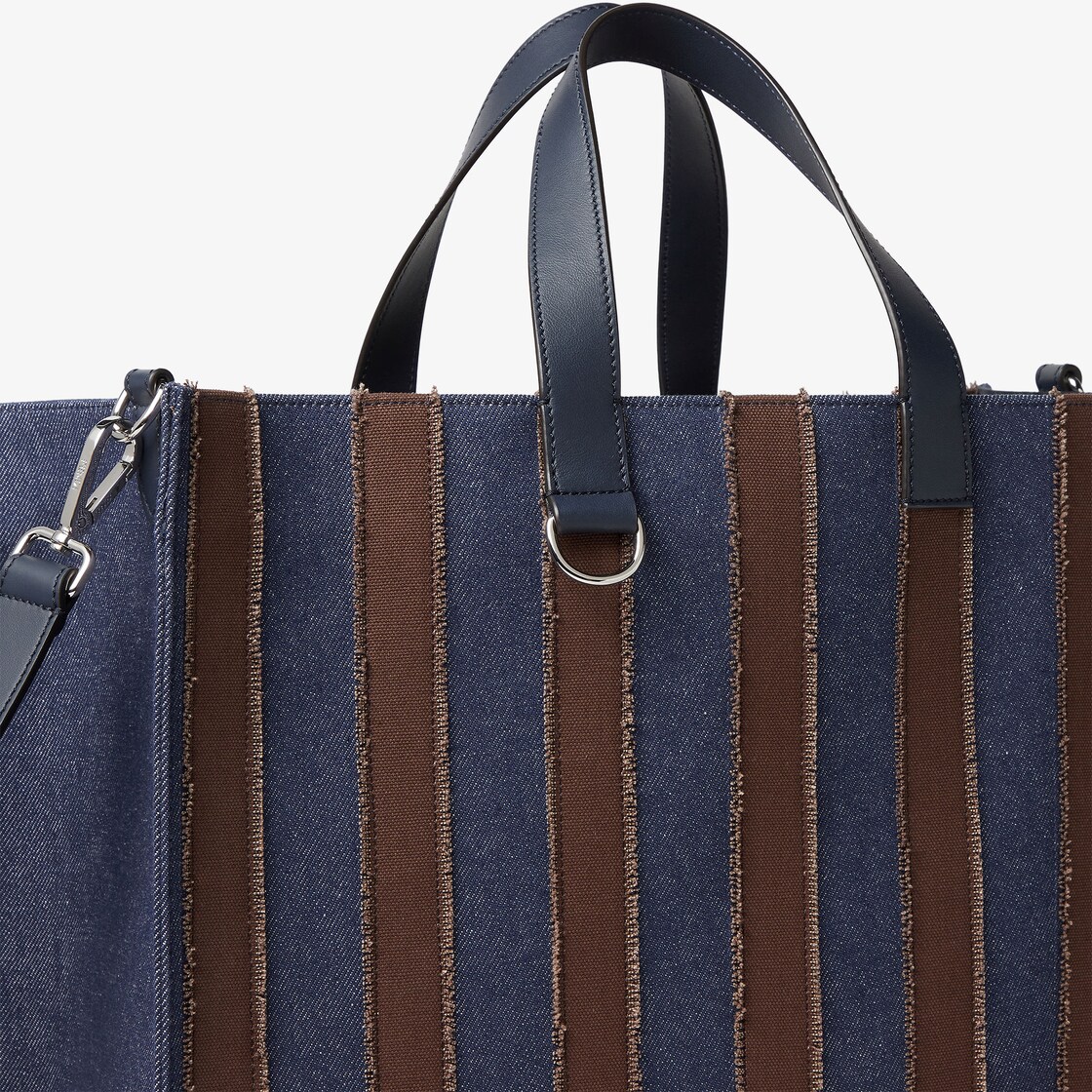 Shopper mit Pequin-Streifen