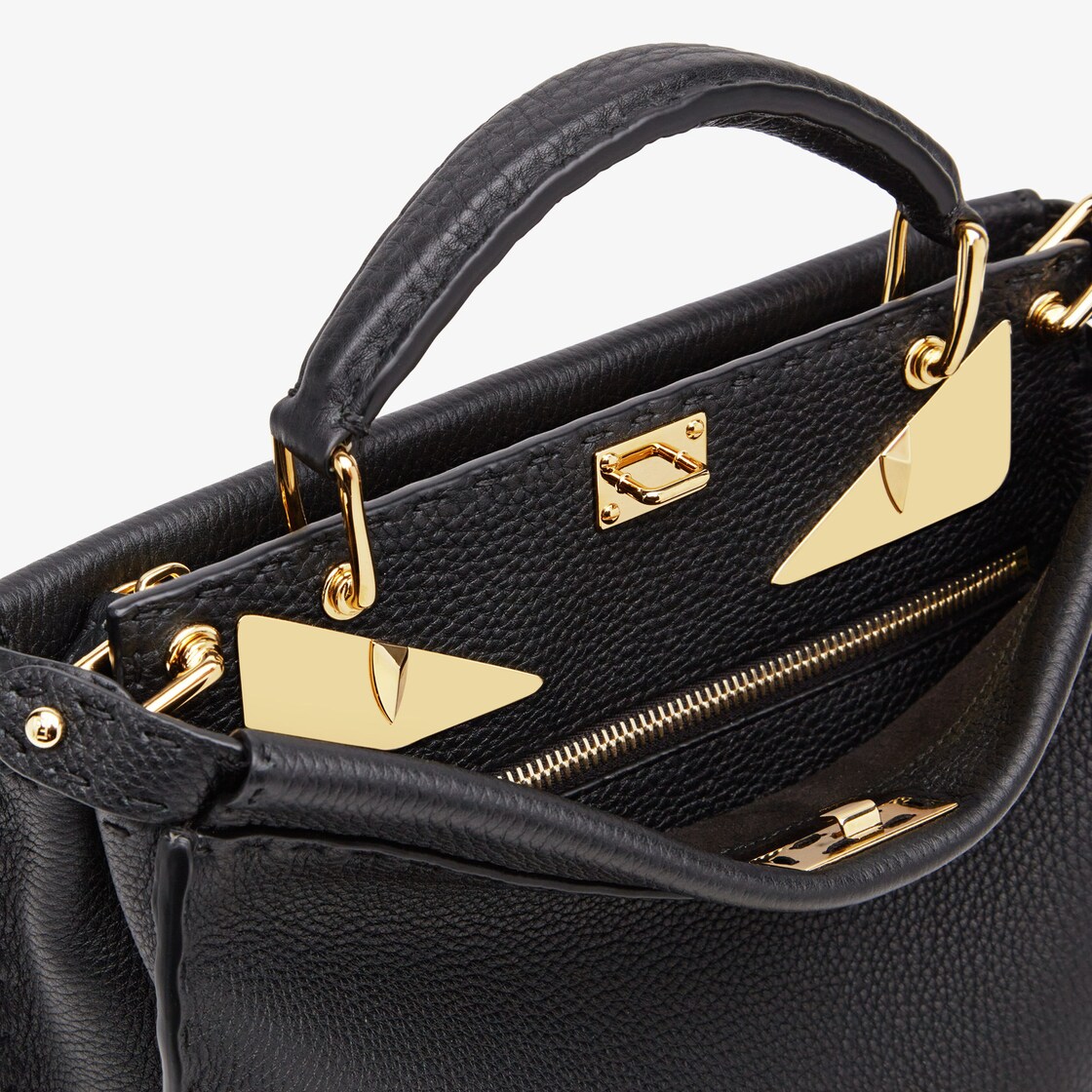 Peekaboo Fit Mini Leather Black - Image 5/6
