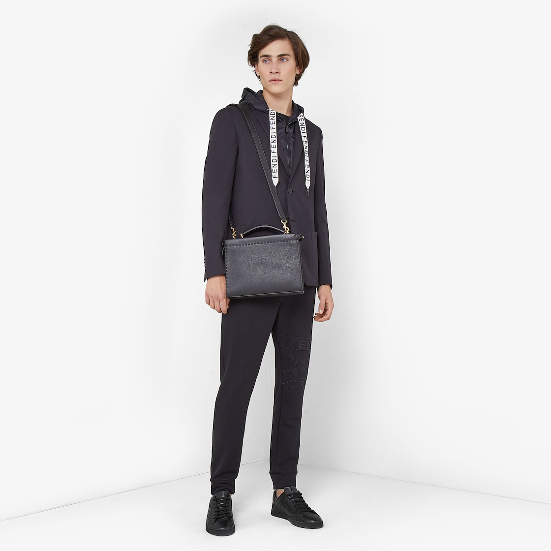 Peekaboo Fit Mini Leather Black - Image 6/6