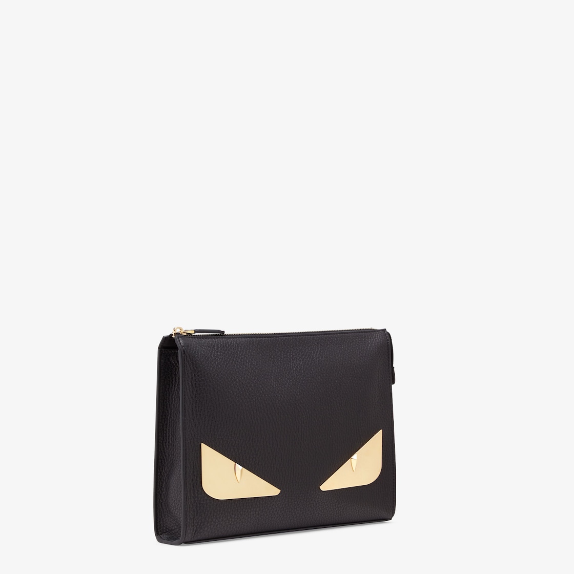 Cartera De Mano Cartera de piel romana negra Fendi