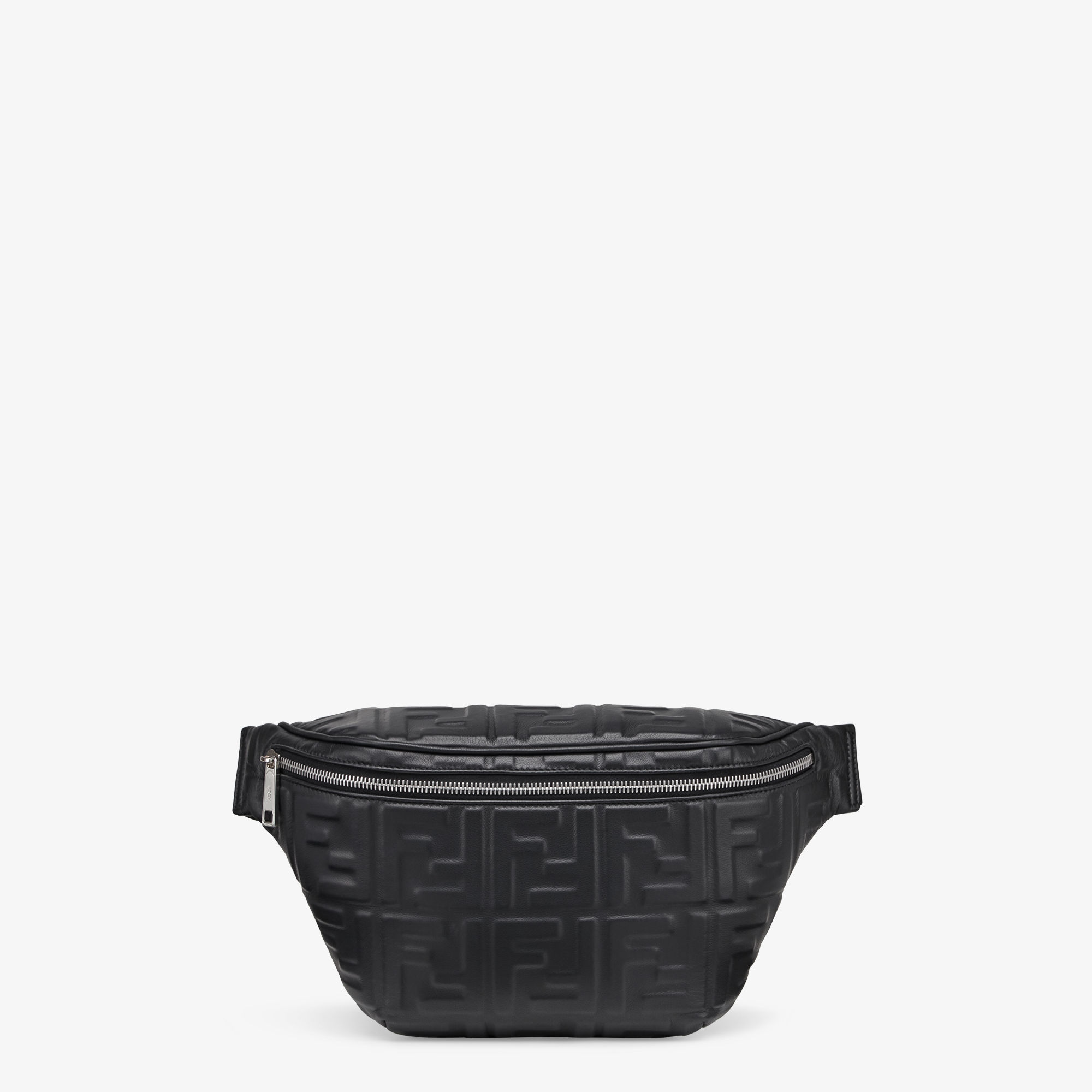 Sac Banane - Sac banane en cuir nappa noir | Fendi