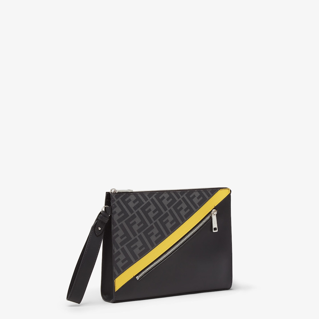 حقيبة بتصميم كلاتش Fendi Diagonal