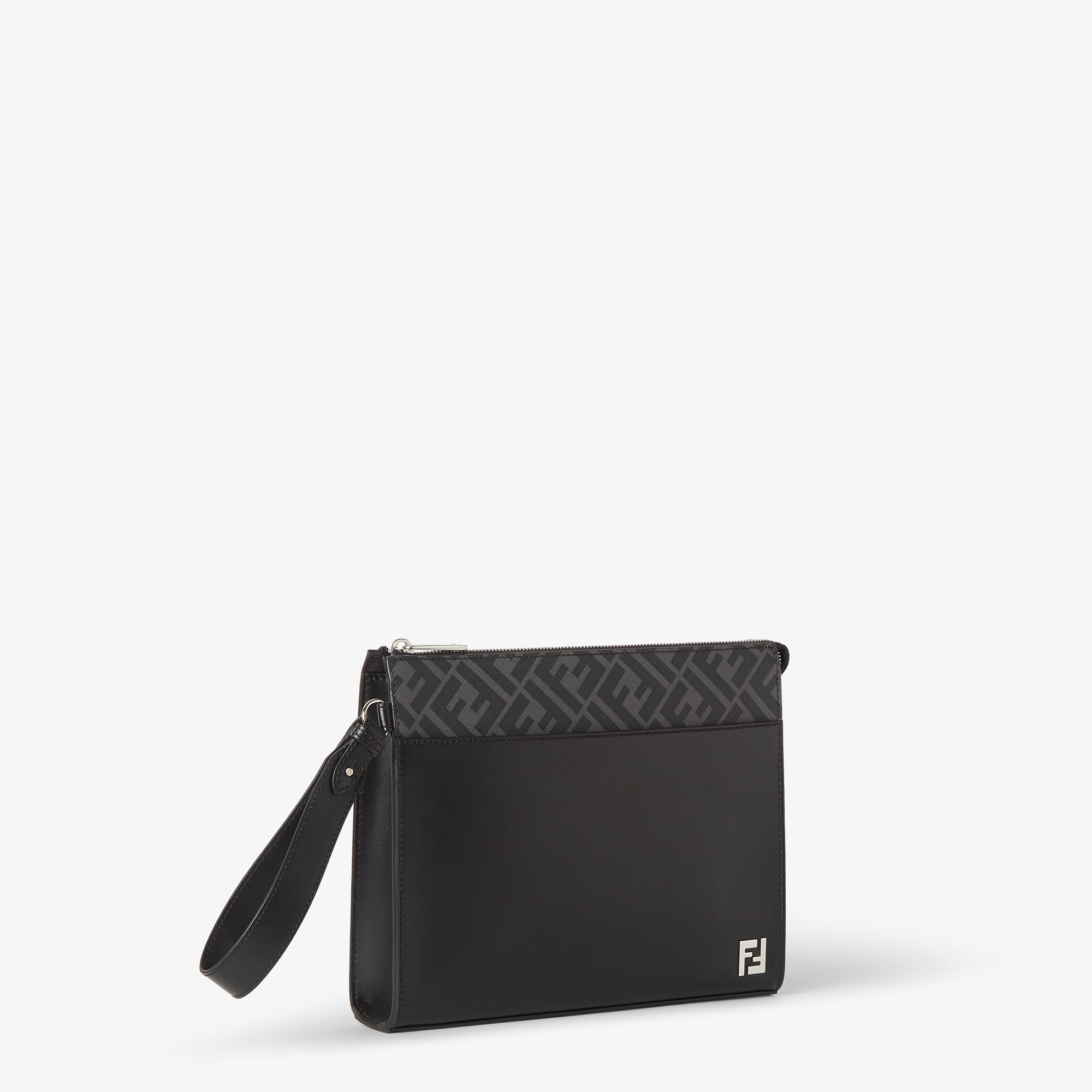 FENDI 黒 サコッシュ FENDI Fendi Shadow Diagonal Messenger Bag | Black | FARFETCH
