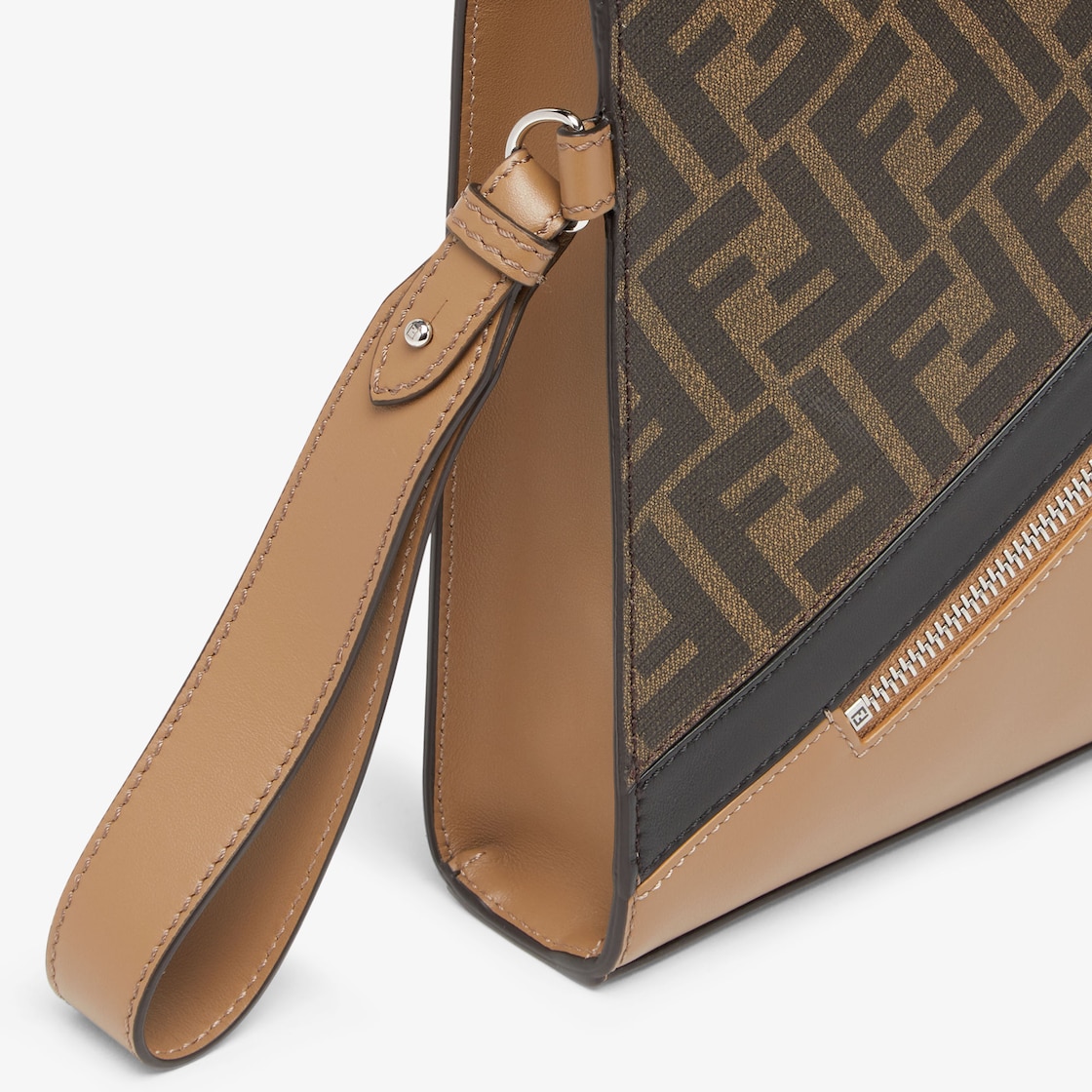 Fendi Diagonal Flat Pouch