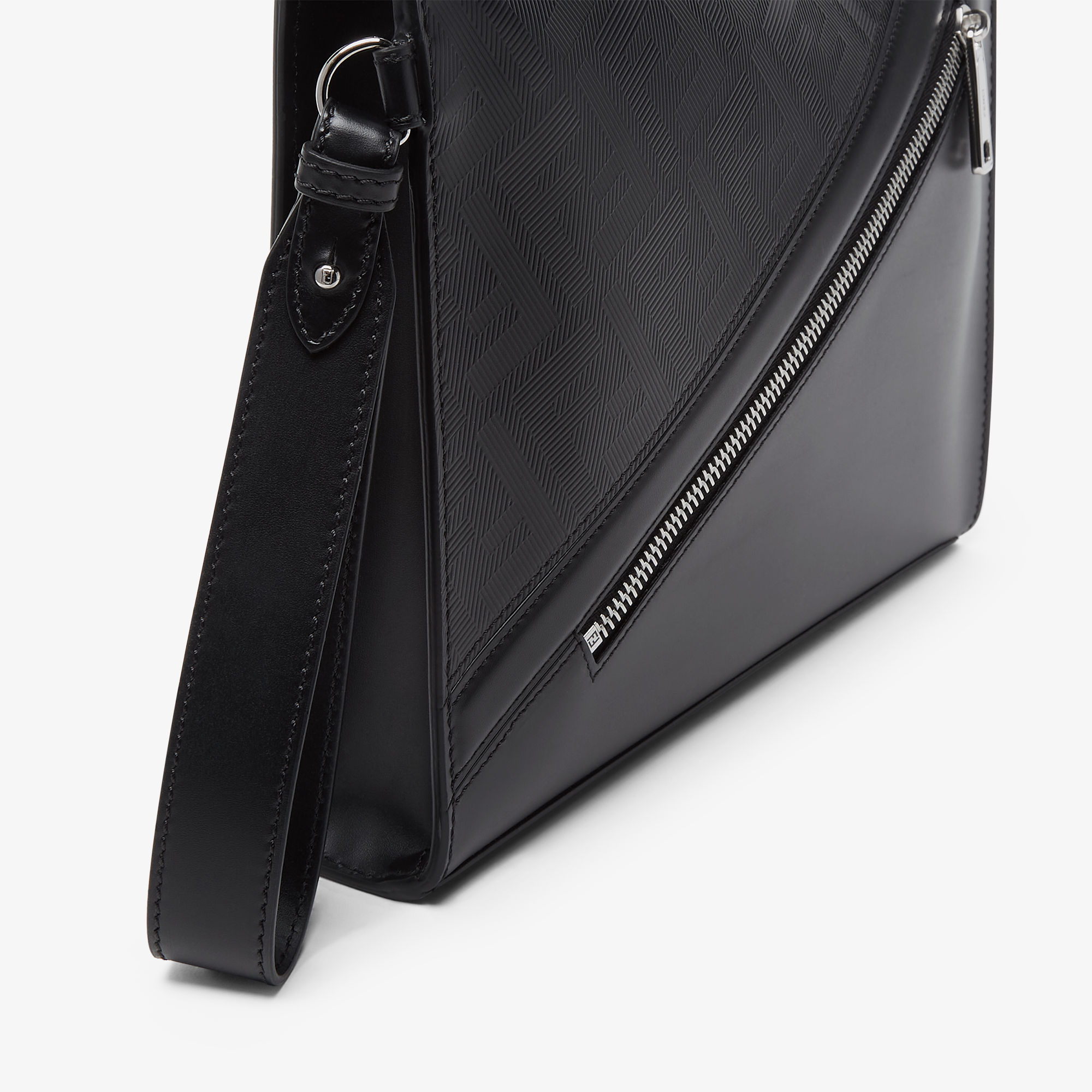 バッグ FENDI black leather clutch bag 7VA491AQW1F0GXN_05?hash=