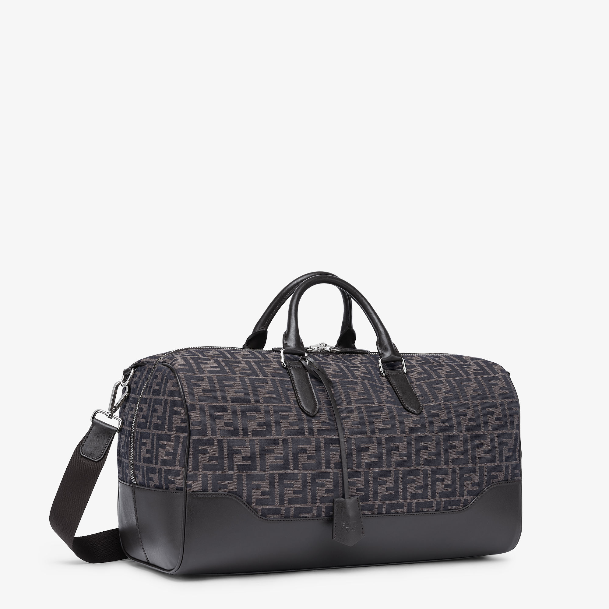 Medium Duffle - FF jacquard fabric large bag | Fendi