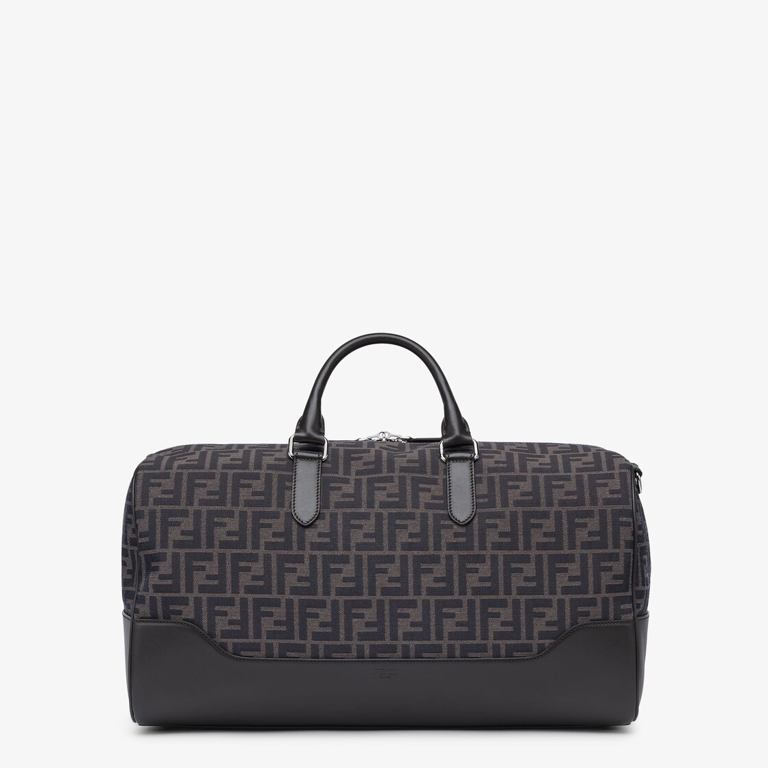 Fendi FF Black Fabric Travel Bag (Clutch Bags,Box)