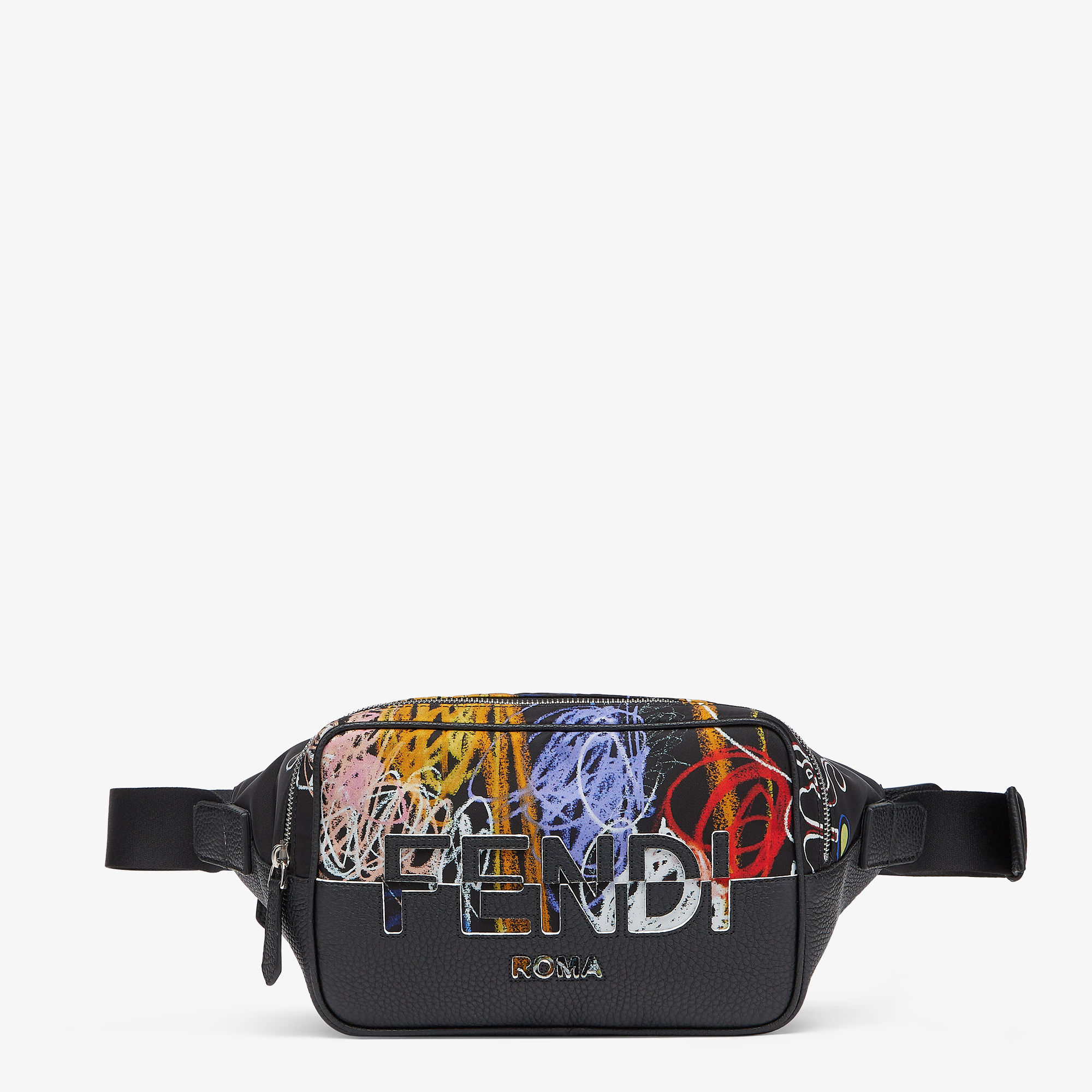 Túi thắt lưng Fendi Multicolour nylon and leather bag