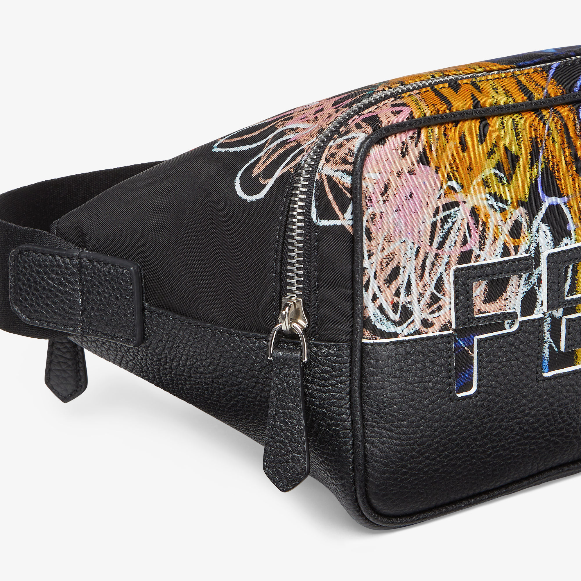 Túi thắt lưng Fendi Multicolour nylon and leather bag