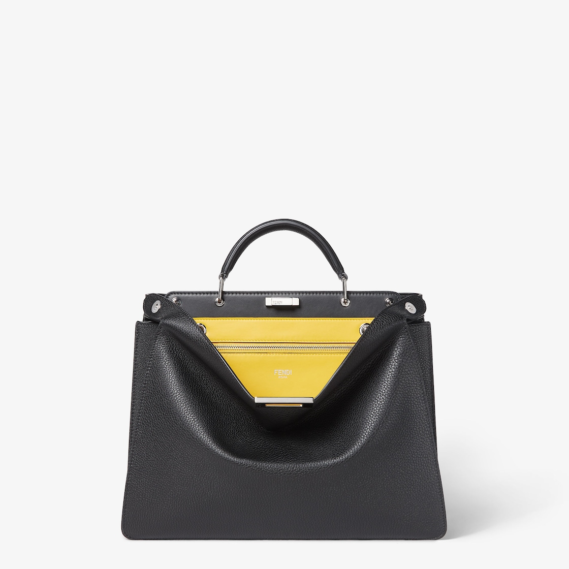 ピーカブー ISeeU ミディアム レザー ブラック | Fendi ピーカブー ISeeU ミディアム レザー ブラック | Fendi