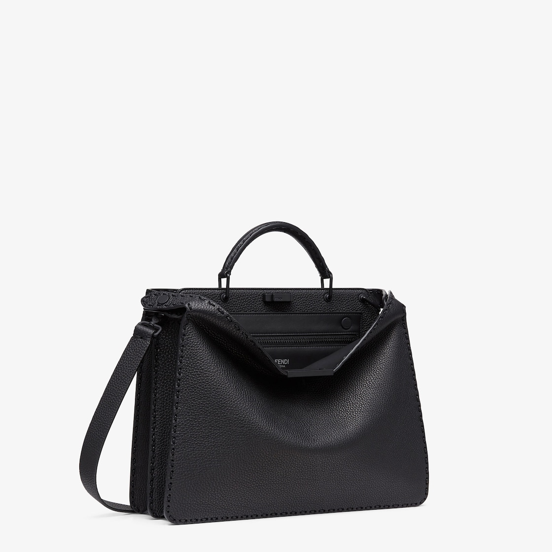 Peekaboo Iseeu Medium Leather Black - Image 3/7