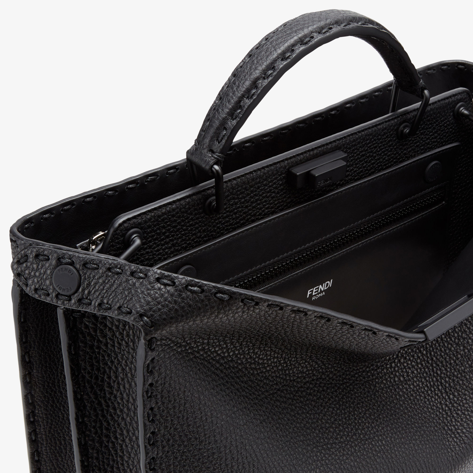 Peekaboo Iseeu Medium Leather Black | Fendi Peekaboo Iseeu Medium Leather Black | Fendi