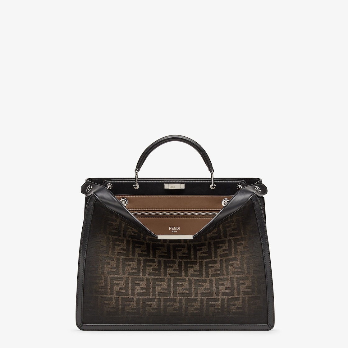 ピーカブー ISeeU ミディアム ファブリック ブラウン | Fendi ピーカブー ISeeU ミディアム ファブリック ブラウン | Fendi