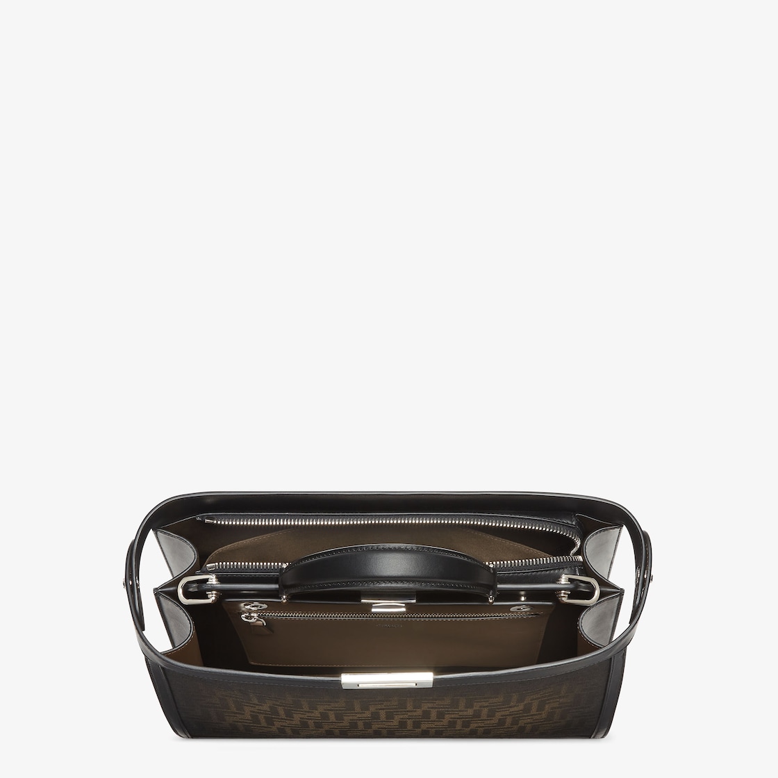 ピーカブー ISeeU ミディアム ファブリック ブラウン | Fendi ピーカブー ISeeU ミディアム ファブリック ブラウン | Fendi