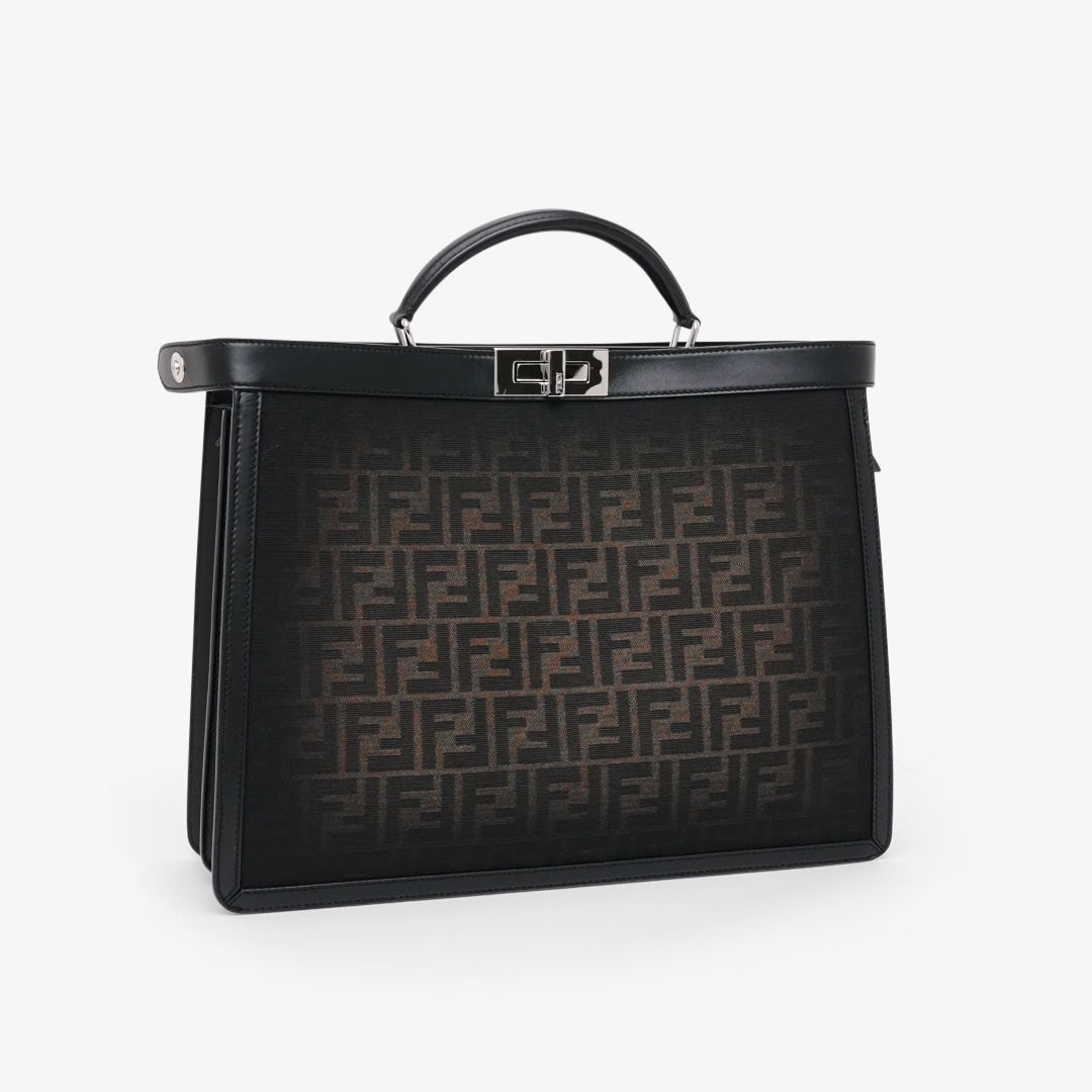 ピーカブー ISeeU ミディアム ファブリック ブラウン | Fendi ピーカブー ISeeU ミディアム ファブリック ブラウン | Fendi