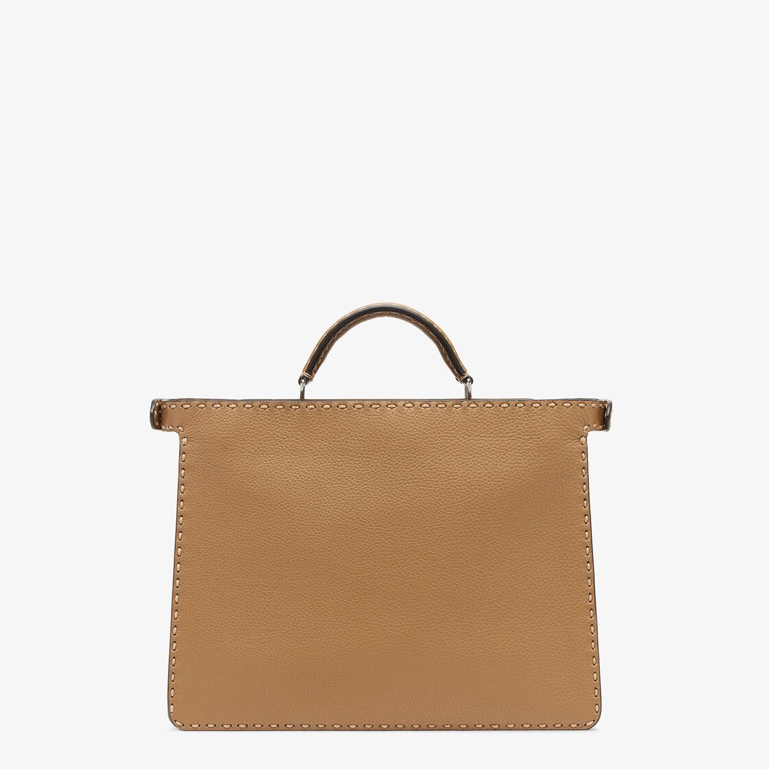 Peekaboo ISeeU Medium Selleria - Beige Selleria leather bag | Fendi