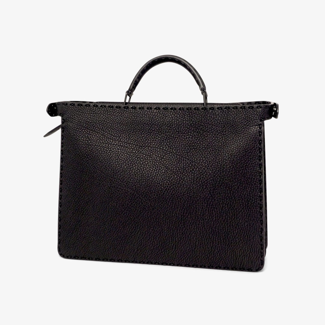 ピーカブー ISeeU ミディアム カーフレザー ブラック | Fendi ピーカブー ISeeU ミディアム カーフレザー ブラック | Fendi