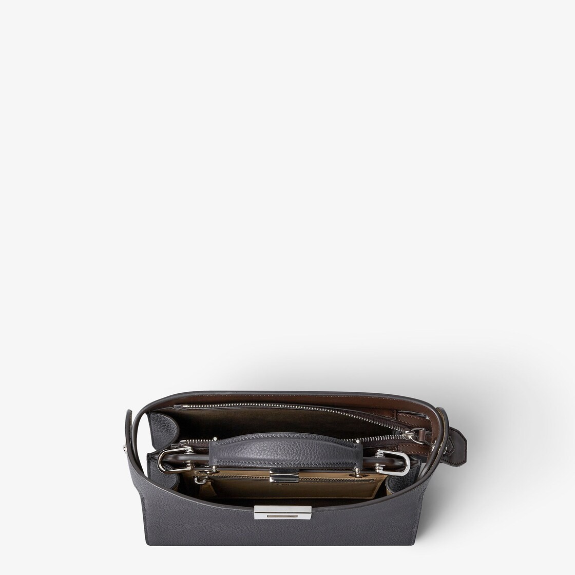 Peekaboo ISeeU Small Leather Grey - Image 6/6