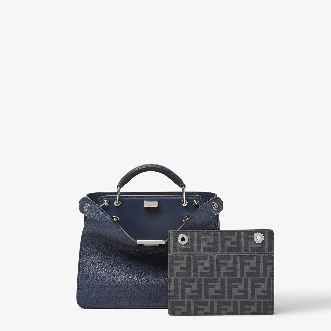 Peekaboo ISeeU Small Leather Blue - Image 3/6