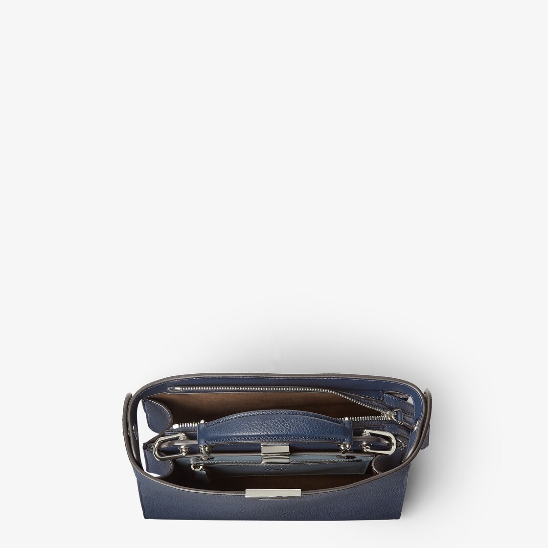 Peekaboo ISeeU Small Leather Blue - Image 6/6