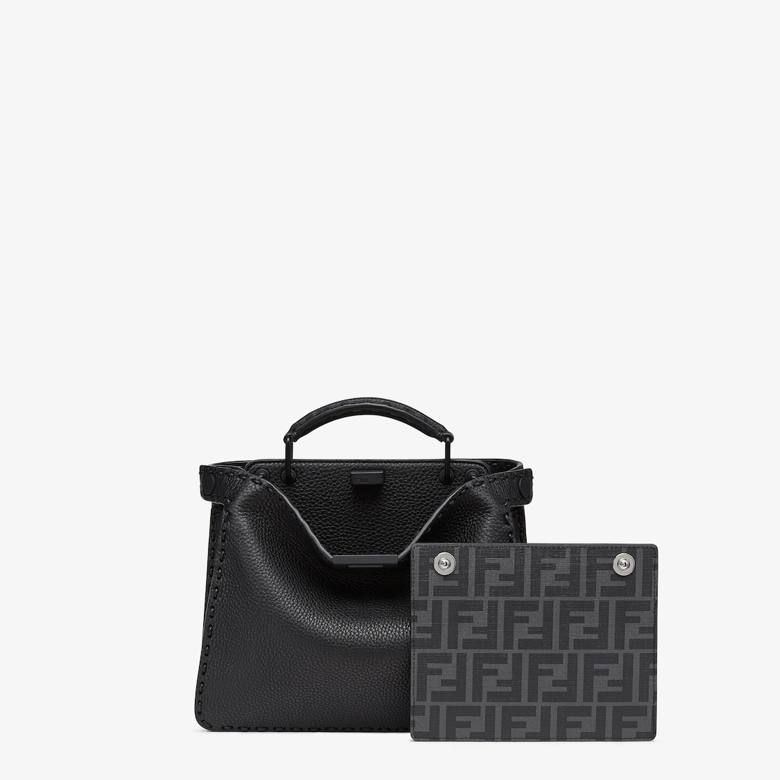 Peekaboo Iseeu Mini Leather Black Fendi