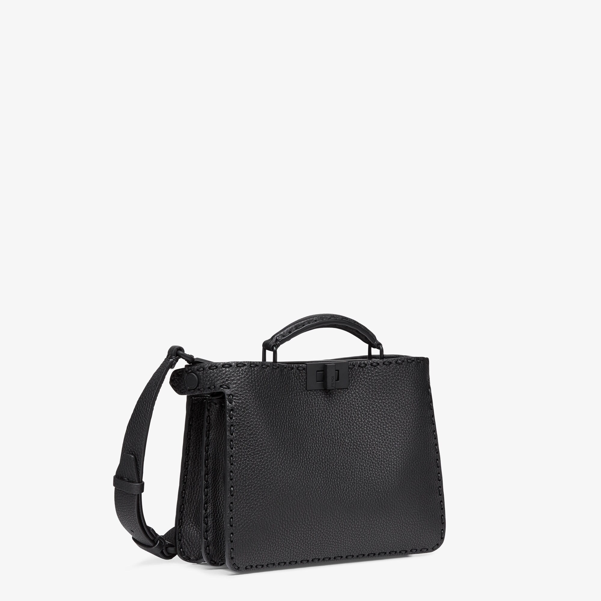 Peekaboo Iseeu Mini Leather Black Fendi