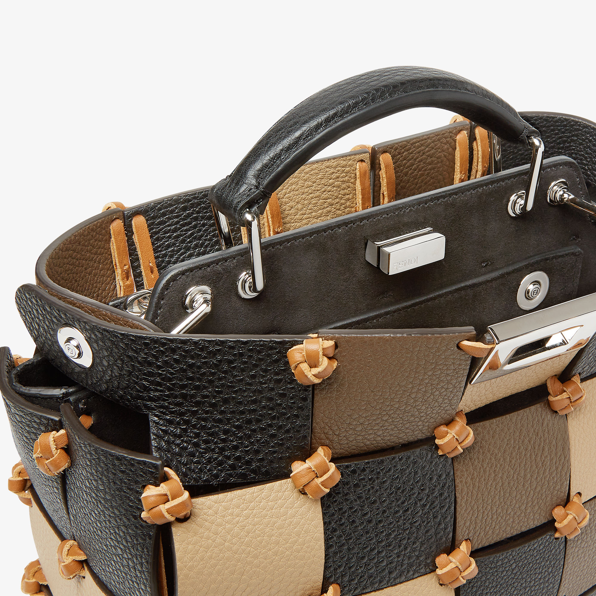 ピーカブー ISeeU スモール カーフレザー マルチカラー | Fendi