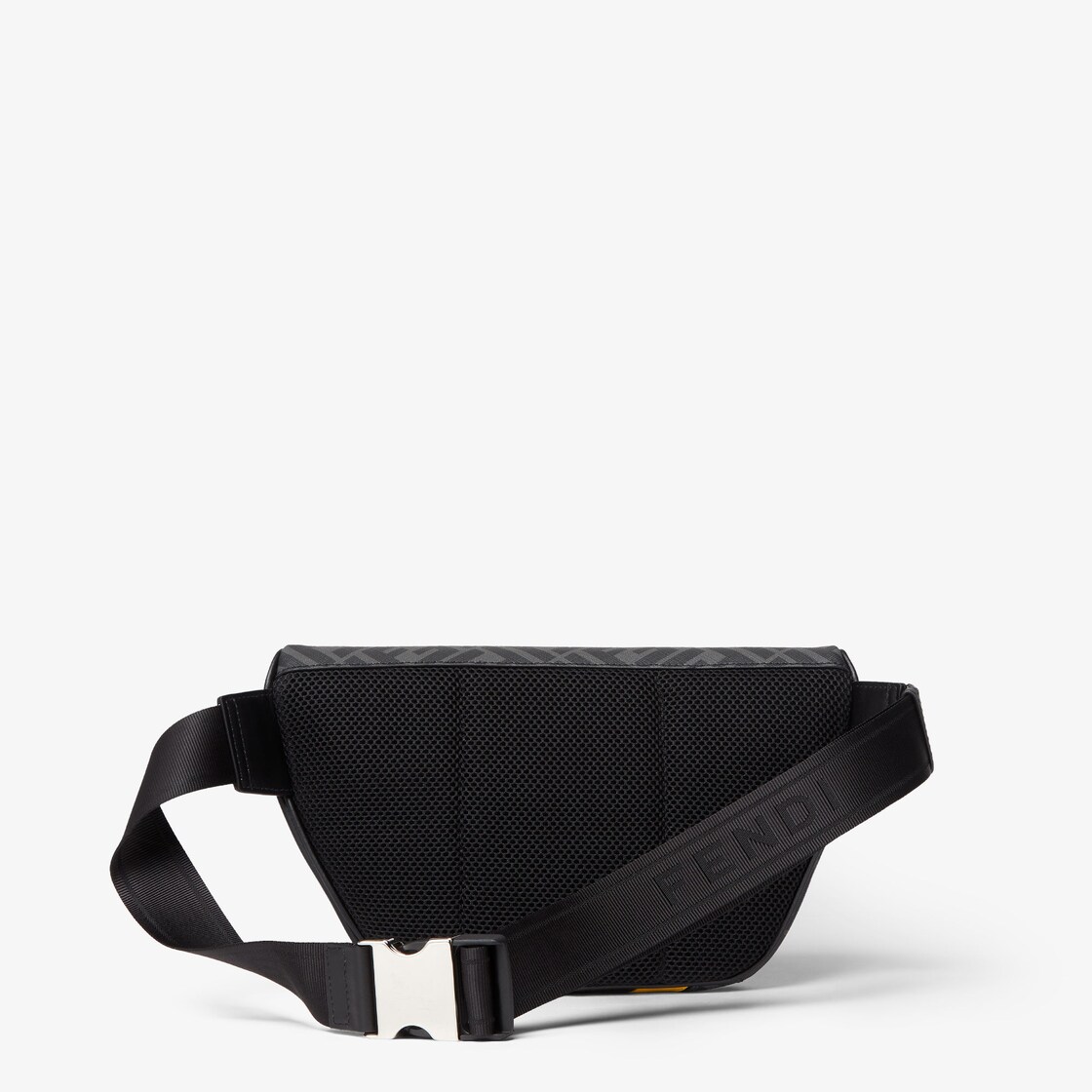 Fendi Diagonal Belt Bag Fabric Gray - Image 3/6