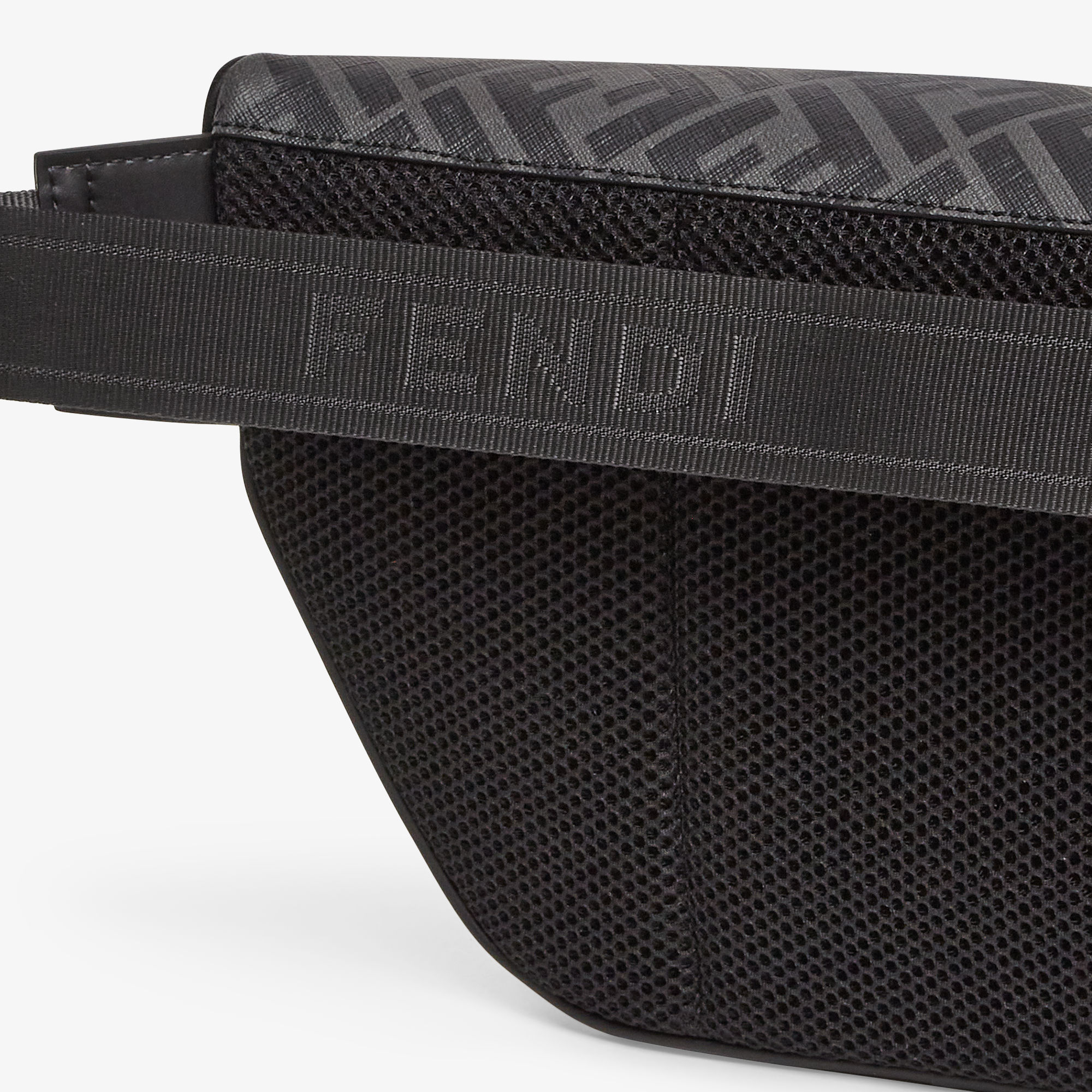 フェンディ ダイアゴナル ベルトバッグ ファブリック グレー | Fendi フェンディ ダイアゴナル ベルトバッグ ファブリック グレー | Fendi
