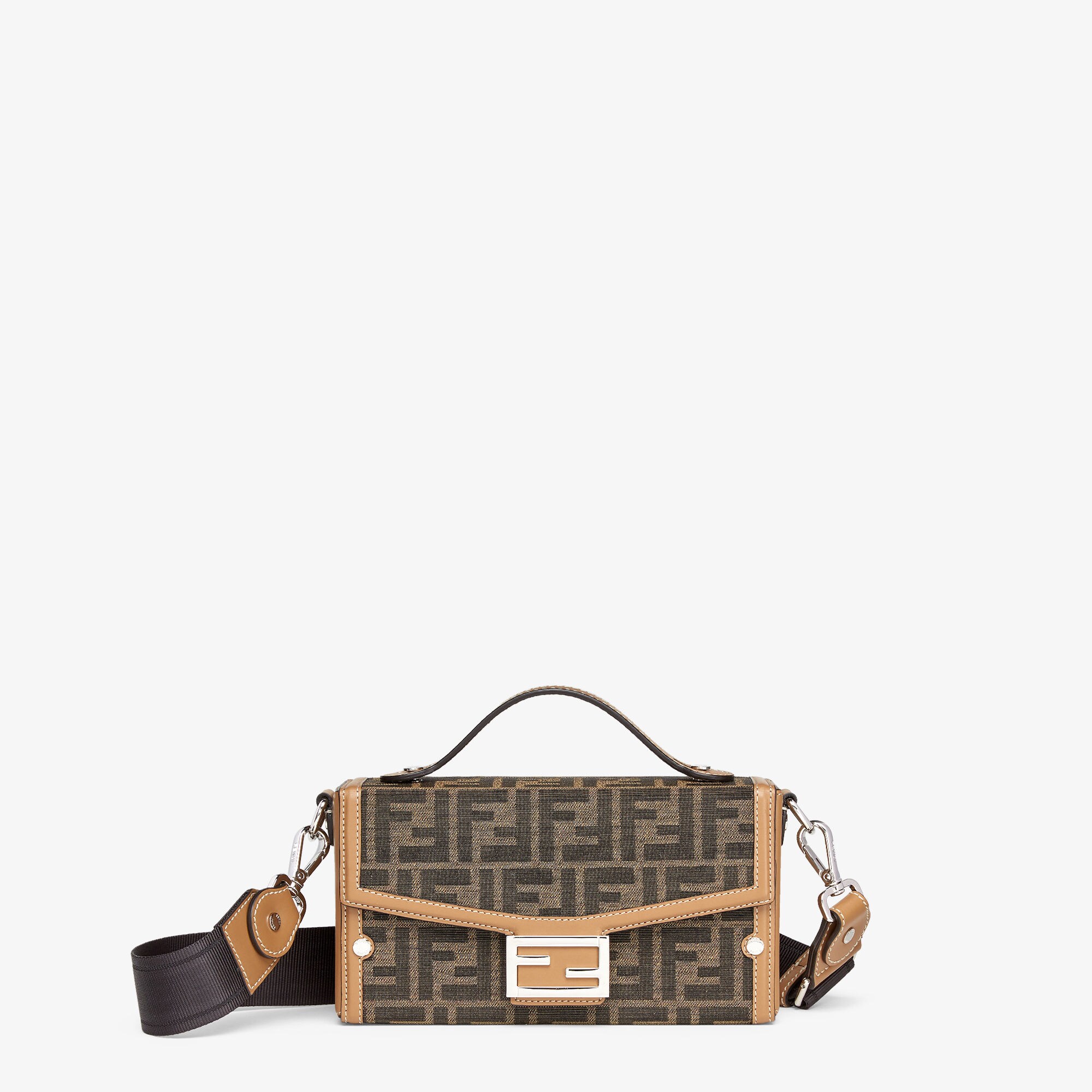 Fendi logo baguette bag sale