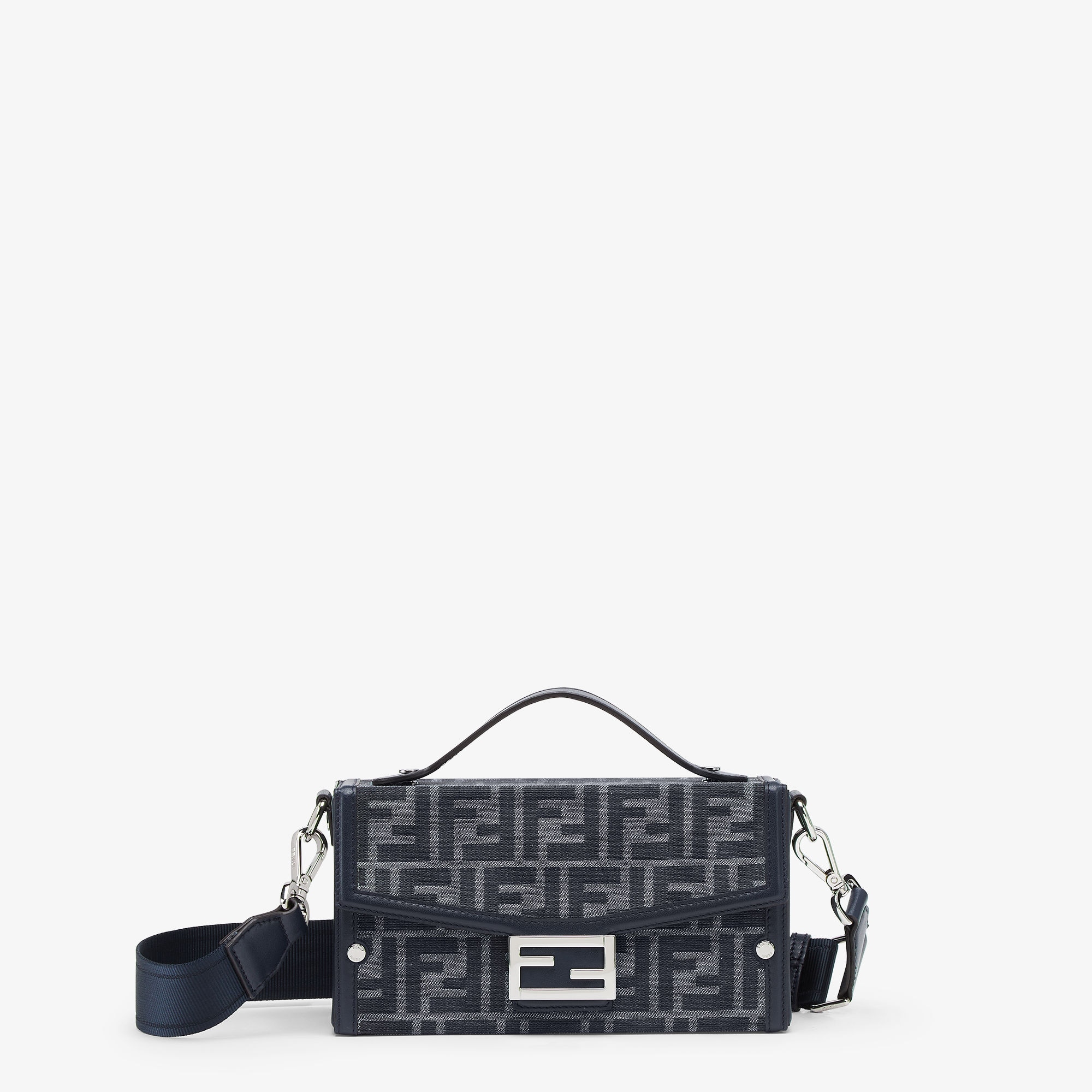 バゲット ソフトトランク ファブリック ブルー | Fendi バゲット ソフトトランク ファブリック ブルー | Fendi