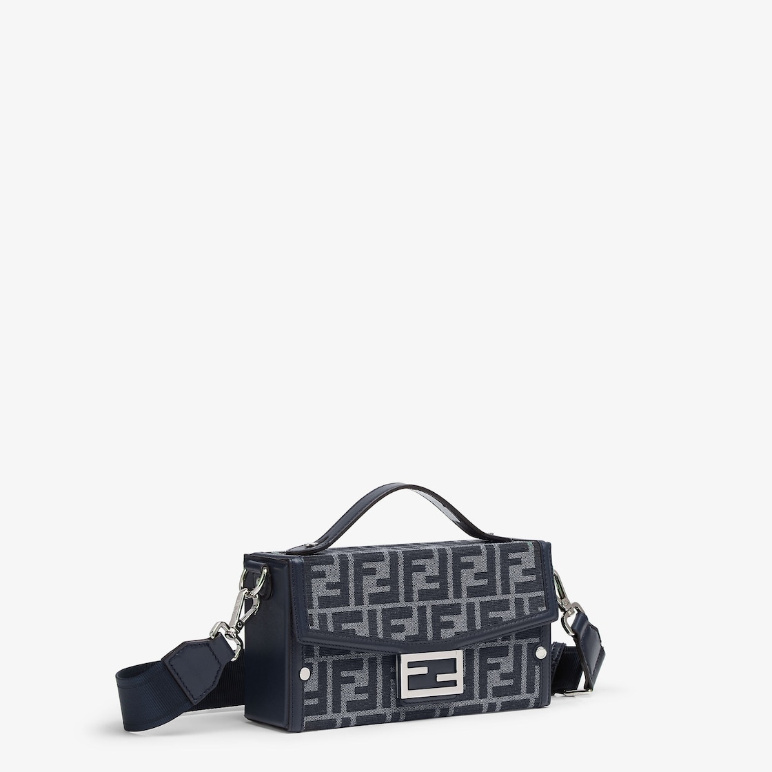 Soft Trunk Baguette Fabric Blue | Fendi Soft Trunk Baguette Fabric Blue | Fendi