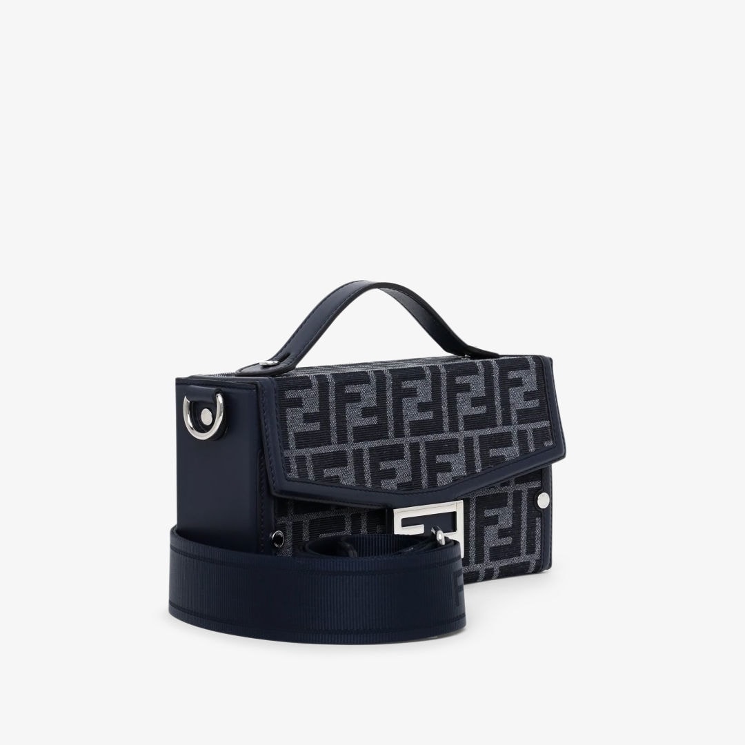 バゲット ソフトトランク ファブリック ブルー | Fendi バゲット ソフトトランク ファブリック ブルー | Fendi