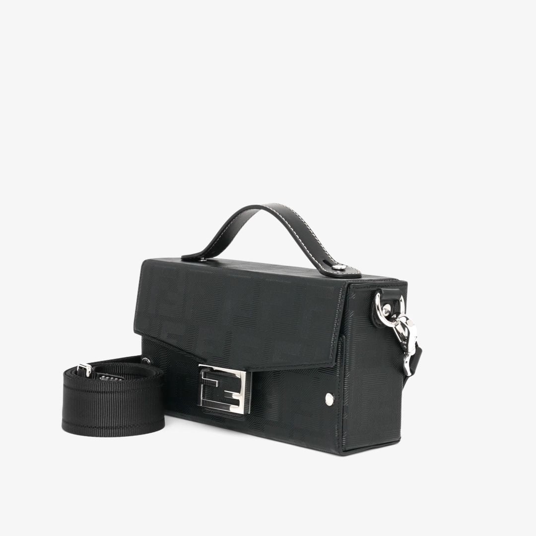 バゲット ソフトトランク レザー ブラック | Fendi バゲット ソフトトランク レザー ブラック | Fendi