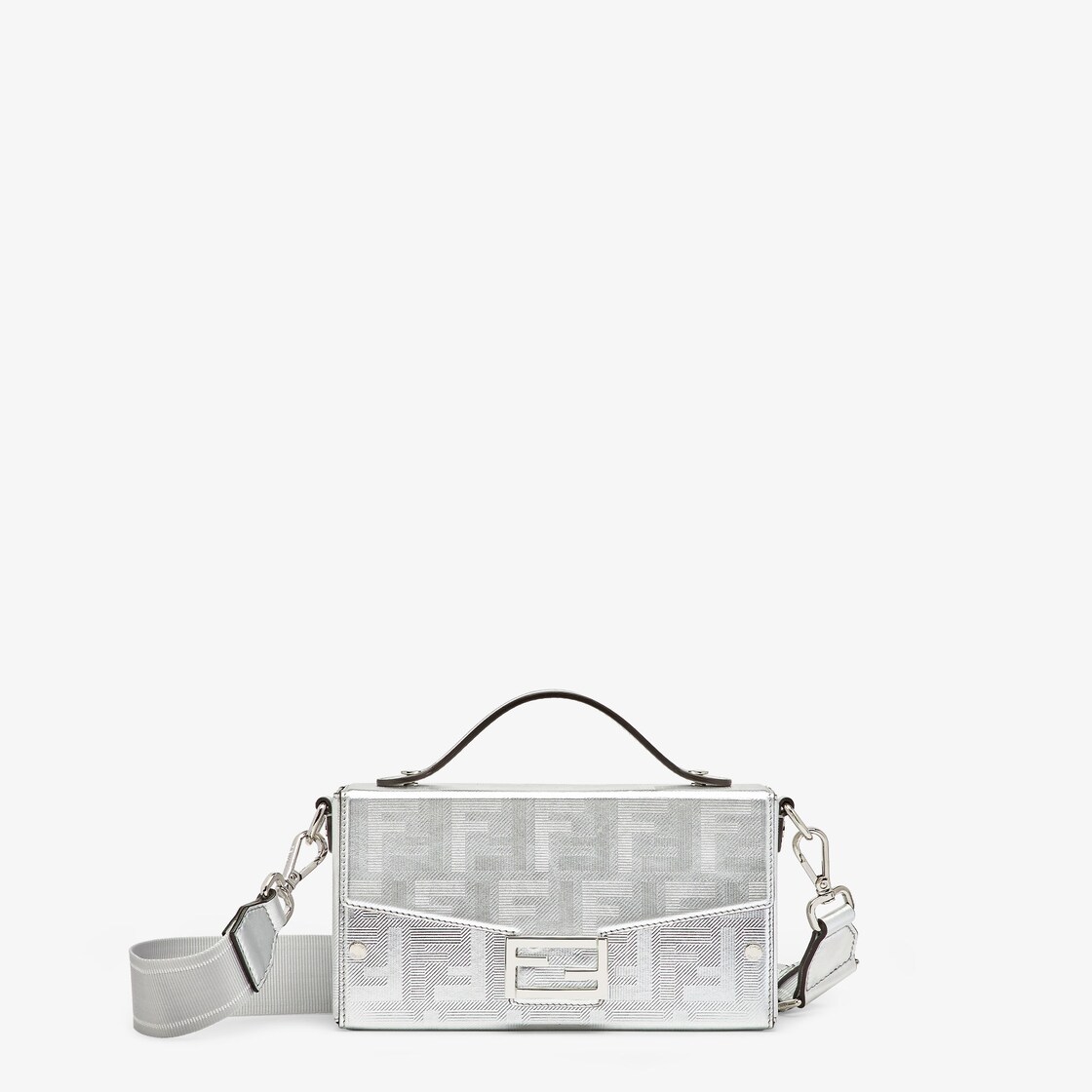 Silver fendi bag online