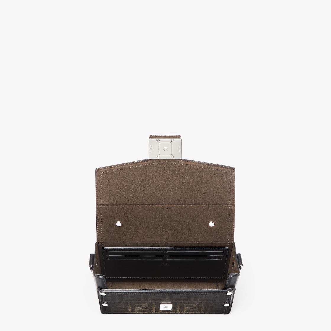 ソフトトランク バゲット ファブリック ブラウン | Fendi ソフトトランク バゲット ファブリック ブラウン | Fendi