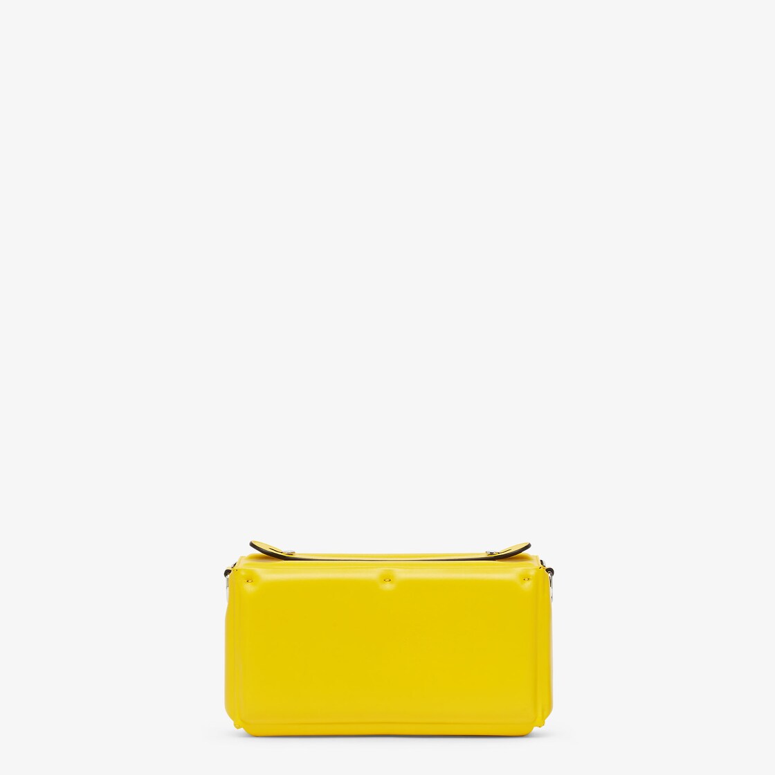 Baguette Soft Trunk Yellow padded nappa leather bag Fendi
