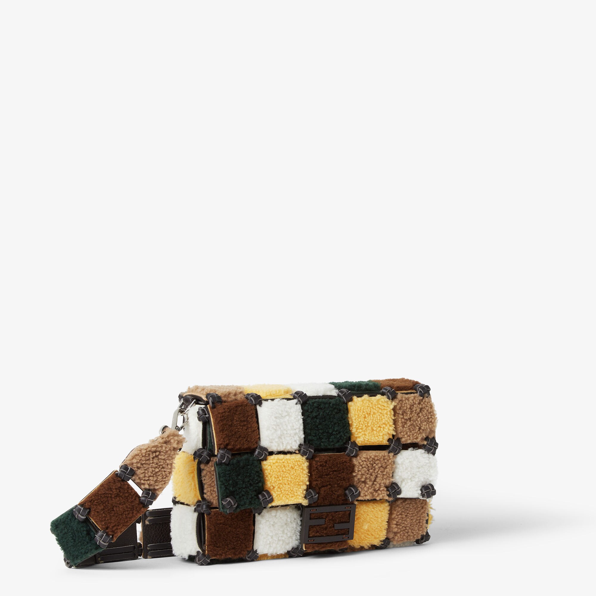 Regular Baguette Fur Multicolour | Fendi