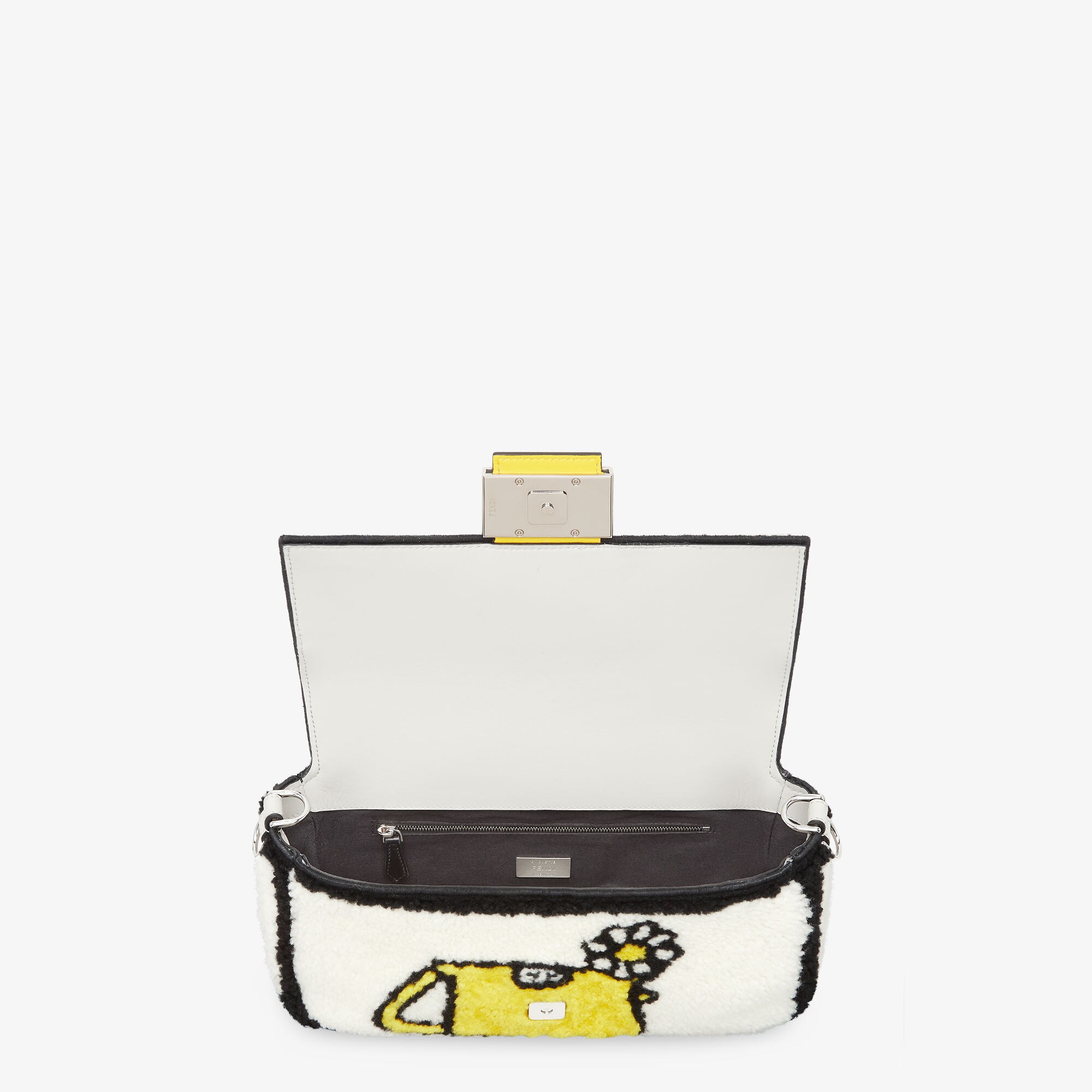 FENDI ☆シルビア アンド ザ バゲット レギュラー バゲット フェンディ】創業100周年記念。タロアウトのアートを