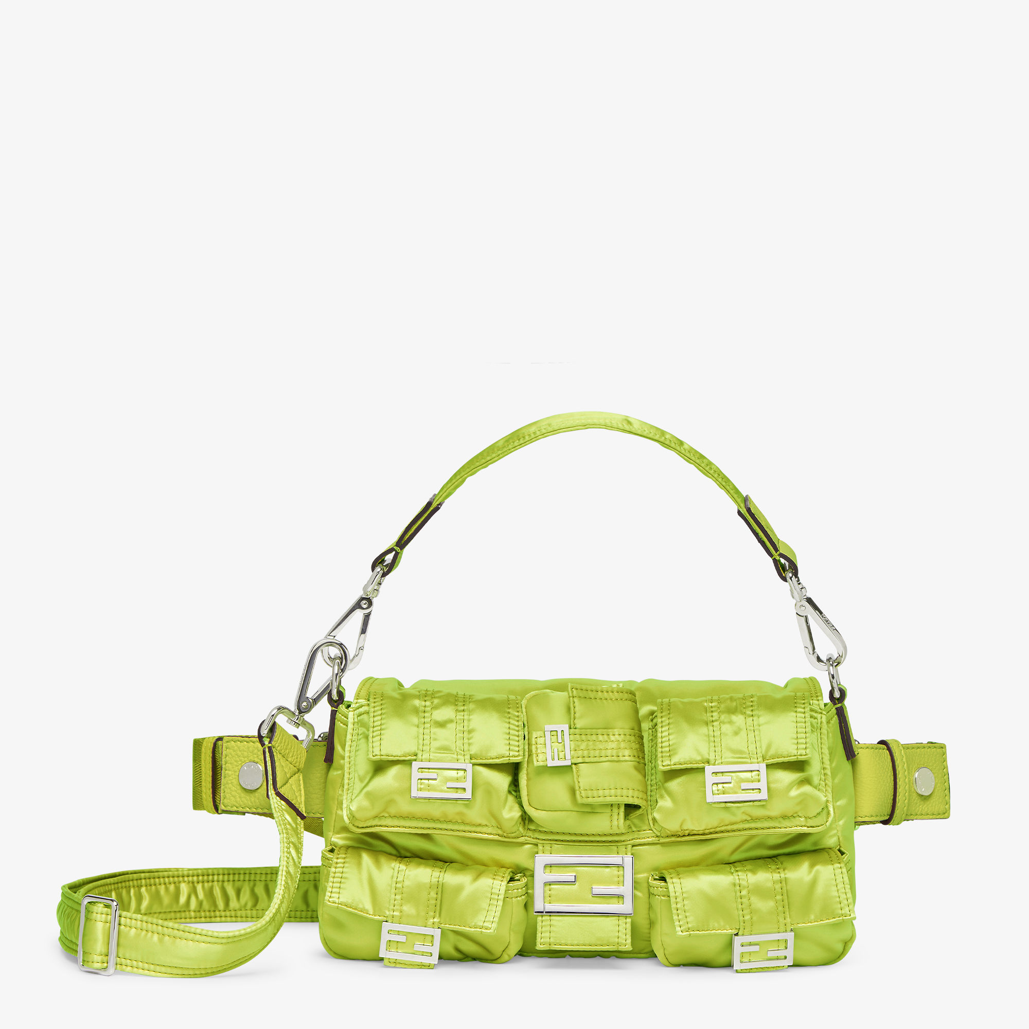 fendi green baguette