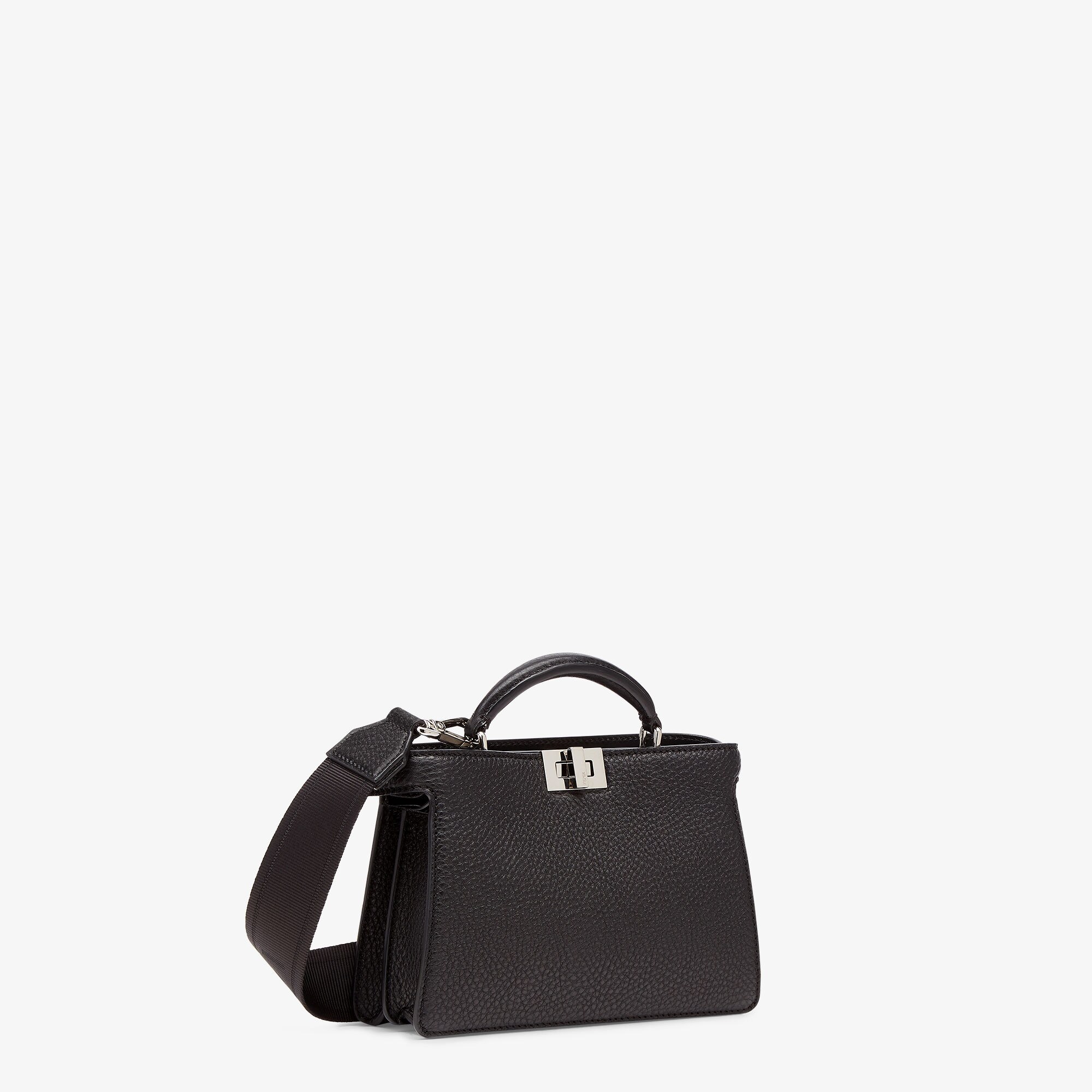 国内発送★FENDI★Peekaboo ISeeU Small バック Peekaboo ISeeU X-Cross Leather Black | Fendi