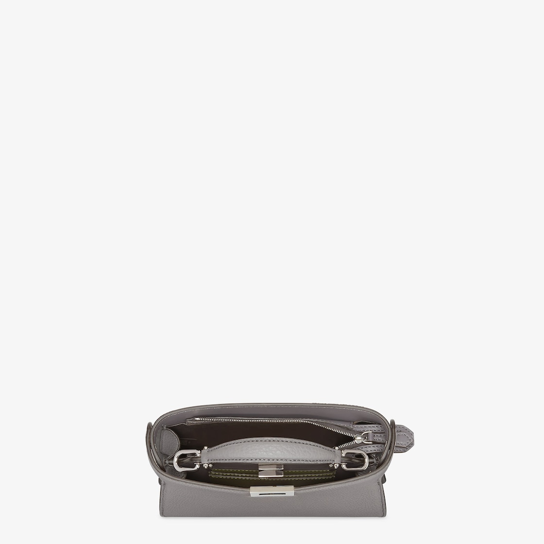 ピーカブー ISeeU エックスクロス カーフレザー グレー | Fendi ピーカブー ISeeU エックスクロス カーフレザー グレー | Fendi