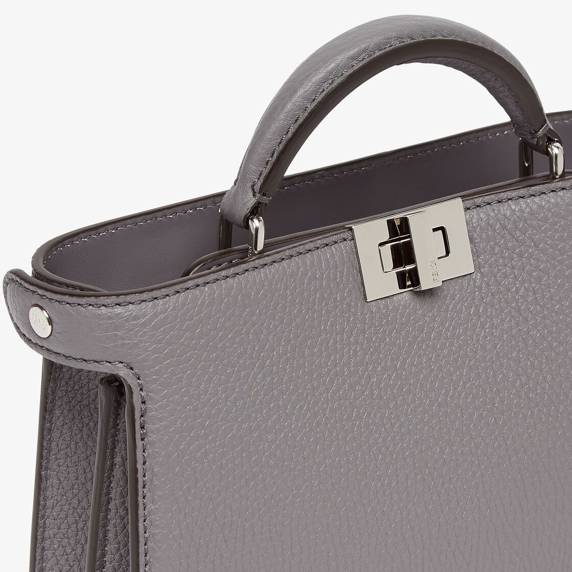 Peekaboo ISeeU X-Cross Cuoio Romano leather Grey - Image 5/6