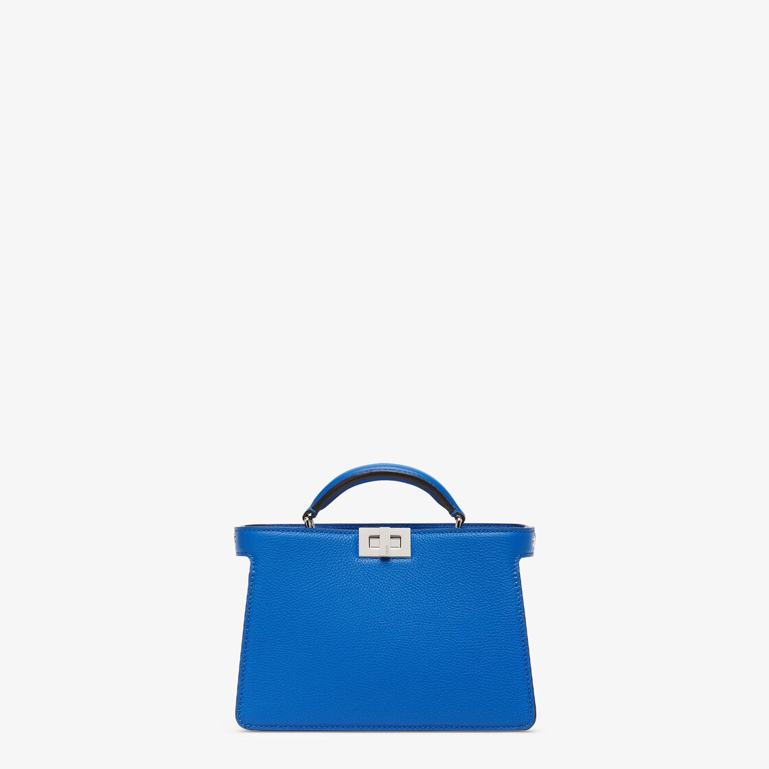 Peekaboo ISeeU X Cross Blue leather bag Fendi