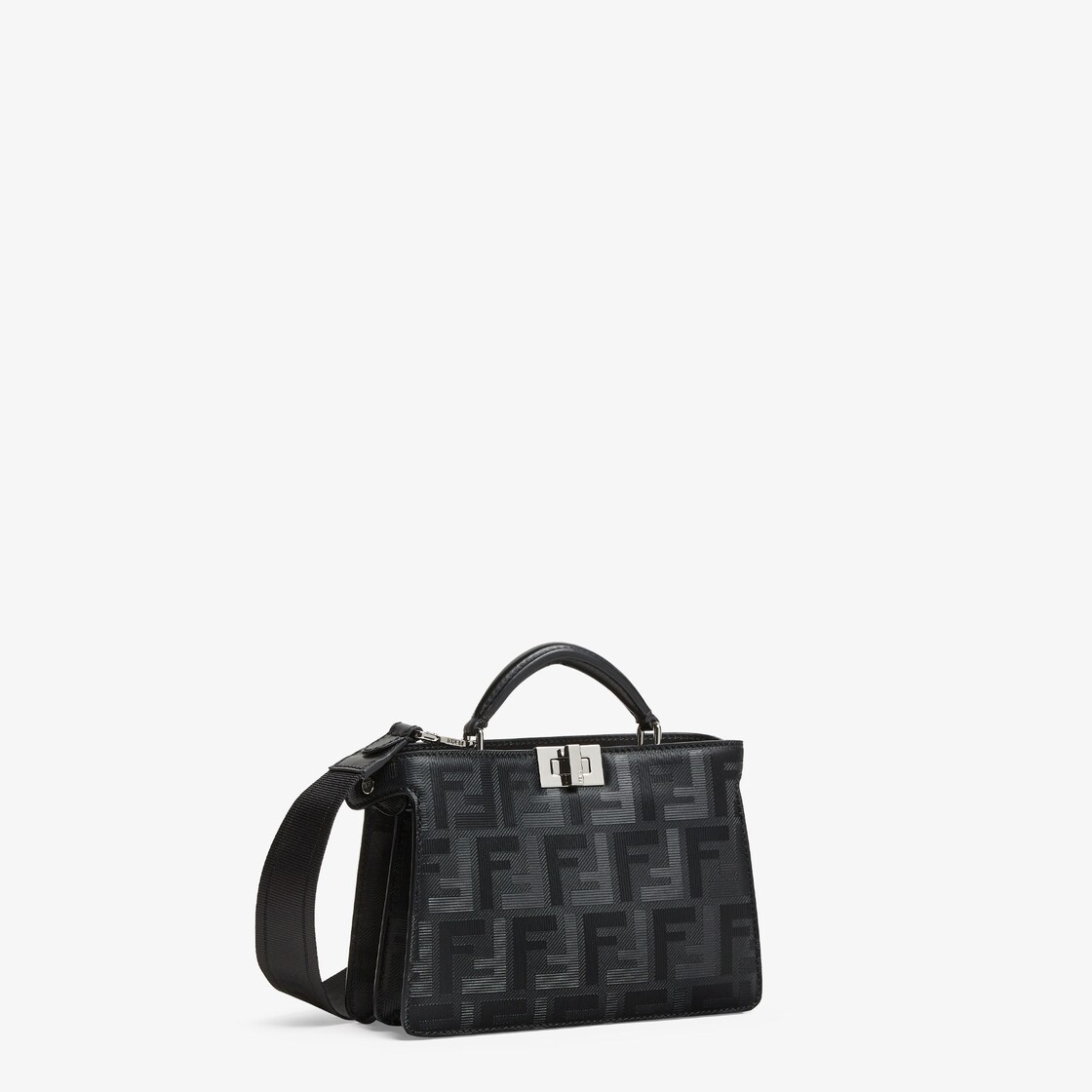ピーカブー ISeeU エックスクロス レザー ブラック | Fendi ピーカブー ISeeU エックスクロス レザー ブラック | Fendi